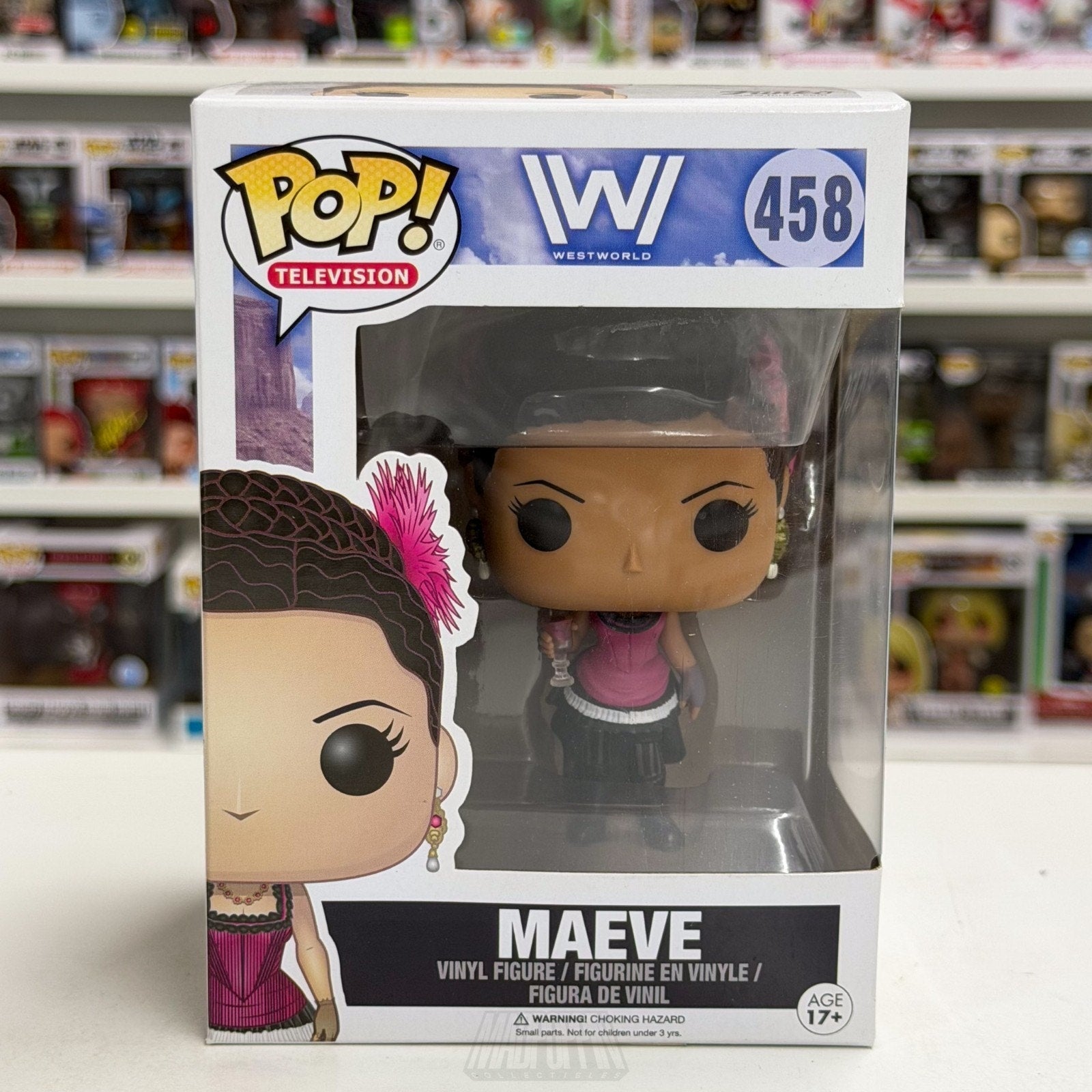Funko Pop TV HBO Westworld Maeve Millay 458 Sci-Fi Western Drama Vinyl Figure