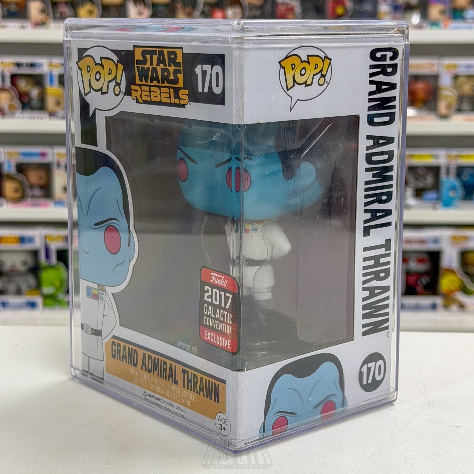 Funko Pop Star Wars Rebels Grand Admiral Thrawn Galactic Con 170 Vinyl Figure