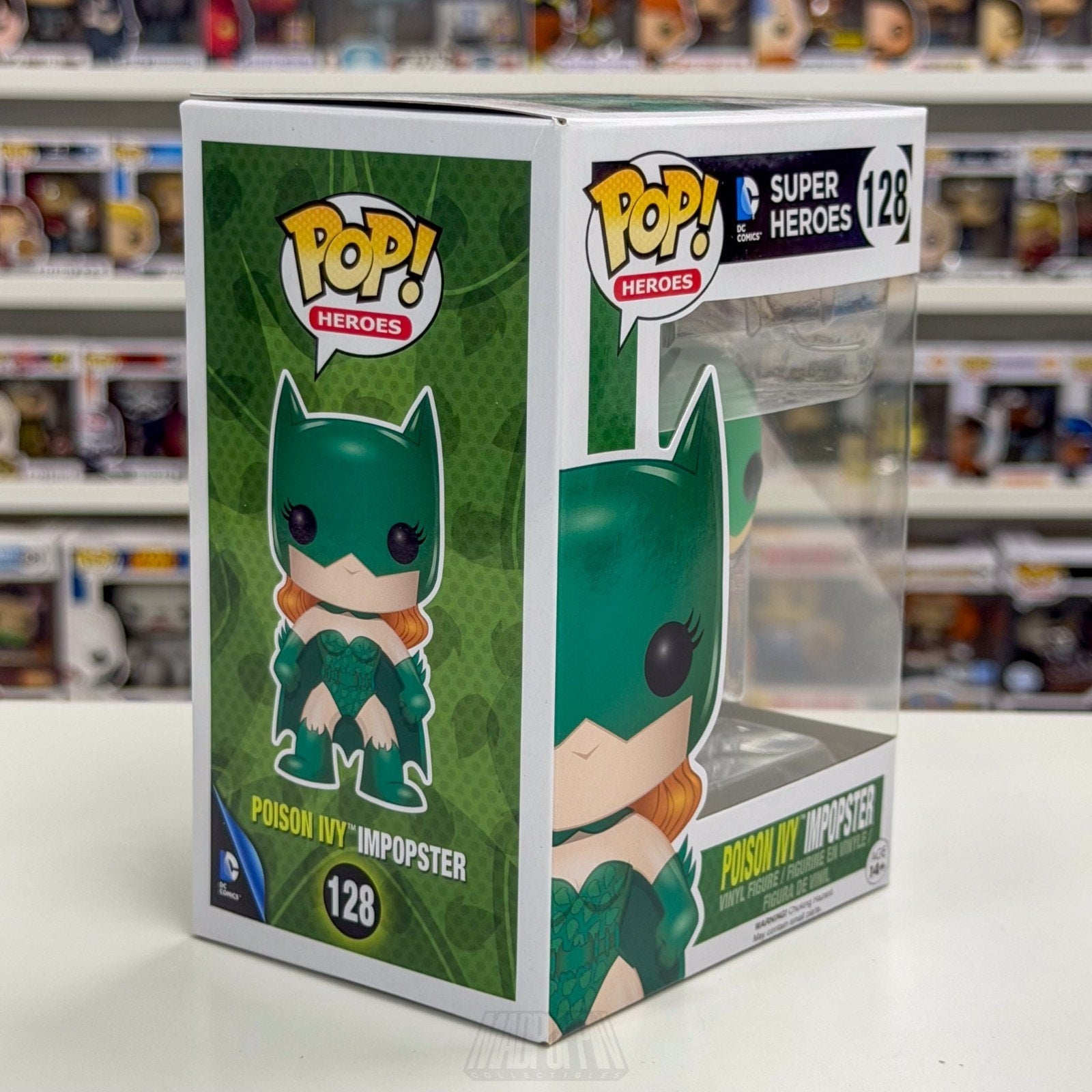 Funko Pop DC Super Heroes Poison Ivy Impopster Batman 128 Vaulted Vinyl Figure