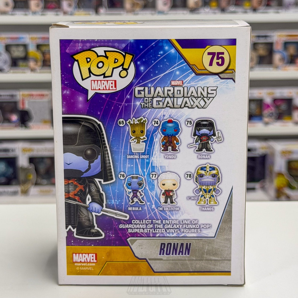 Funko Pop Marvel Guardians of the Galaxy Ronan the Accuser 75 Toy Vinyl Figure