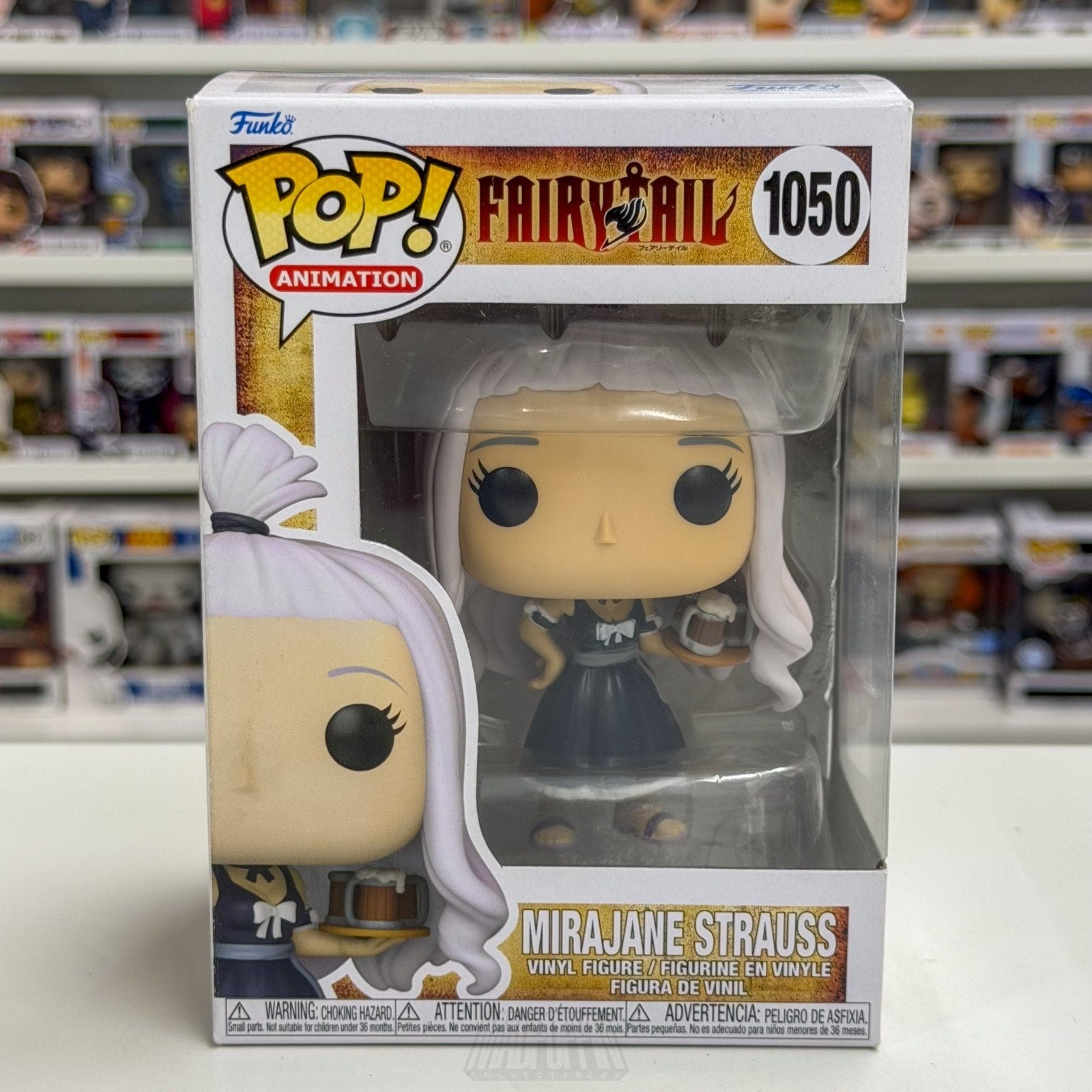 Funko Pop Anime Fairy Tail Mirajane Strauss 1050 Japanese Manga Toy Vinyl Figure