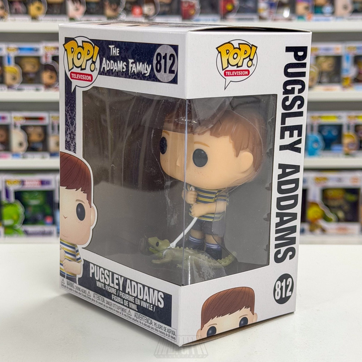 Funko Pop TV Addams Family Pugsley Addams 812 Comedy Horror Toy Vinyl Figure