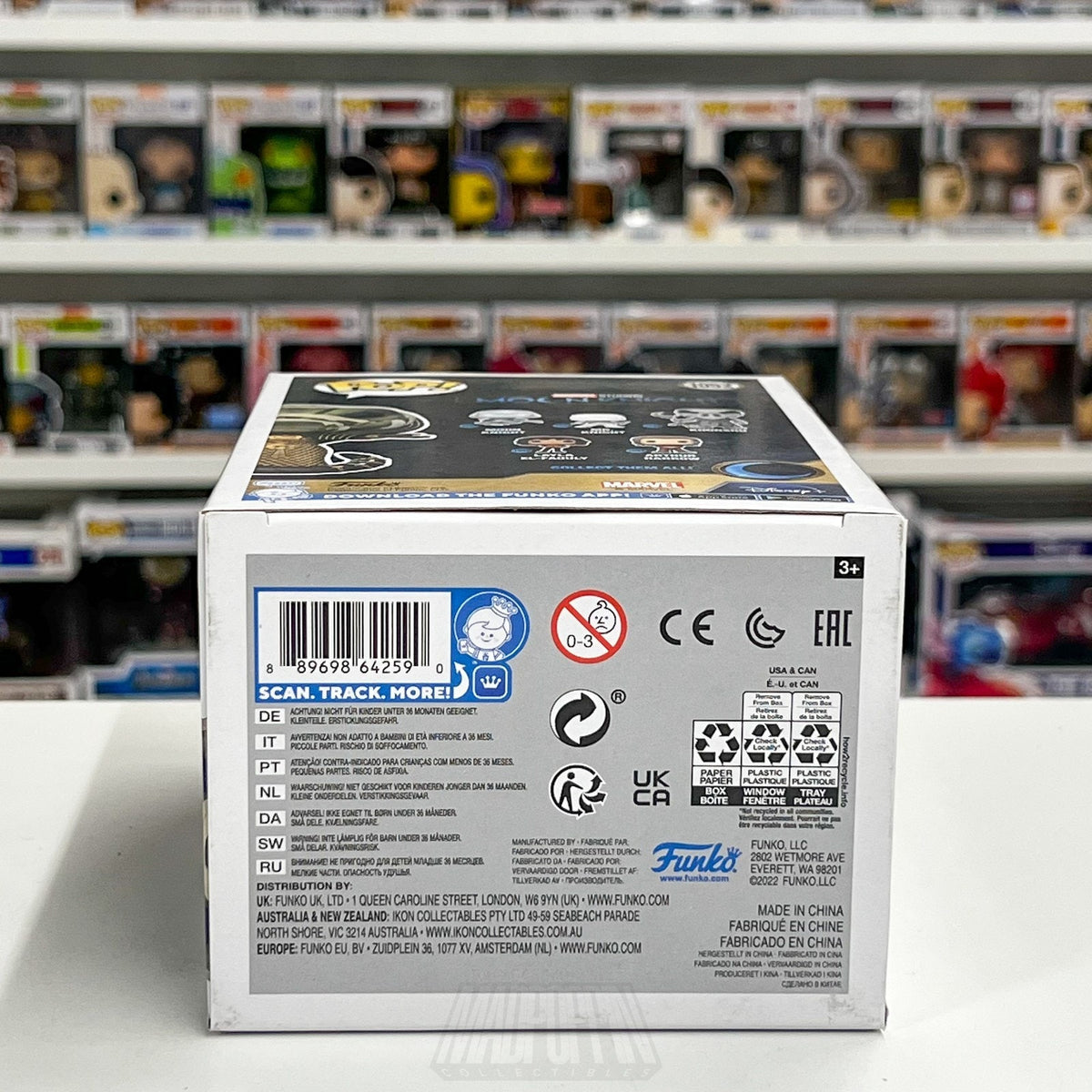 Funko Pop Marvel Moon Knight Ammit Target 1052 Ancient Egyptian MCU Vinyl Figure