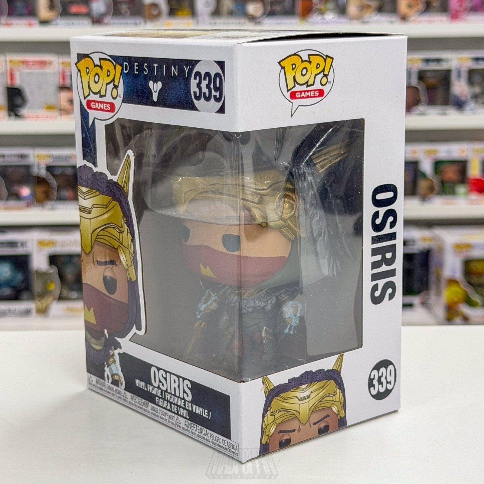Funko Pop Video Games Destiny Osiris 339 Warlock Playstation Toy Vinyl Figure