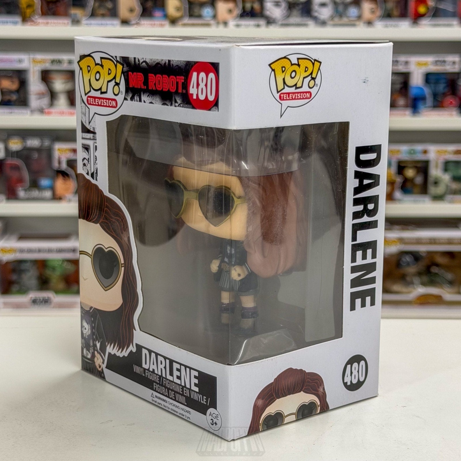 Funko Pop TV Mr Robot Darlene Alderson 480 Cyber Hacker Drama Toy Vinyl Figure
