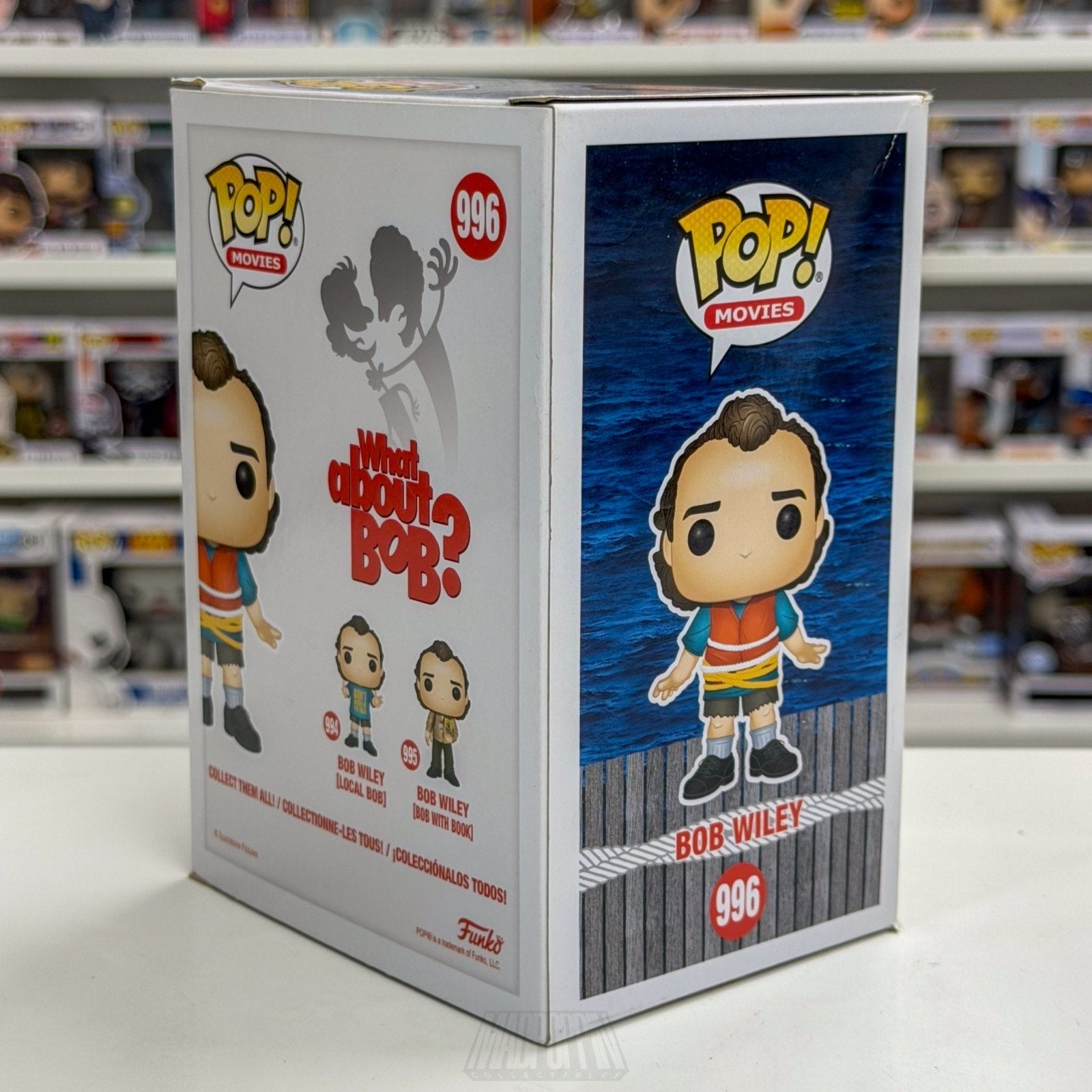 Funko Pop Movies What About Bob Wiley Life Vest Walmart 996 Comedy Vinyl Figure