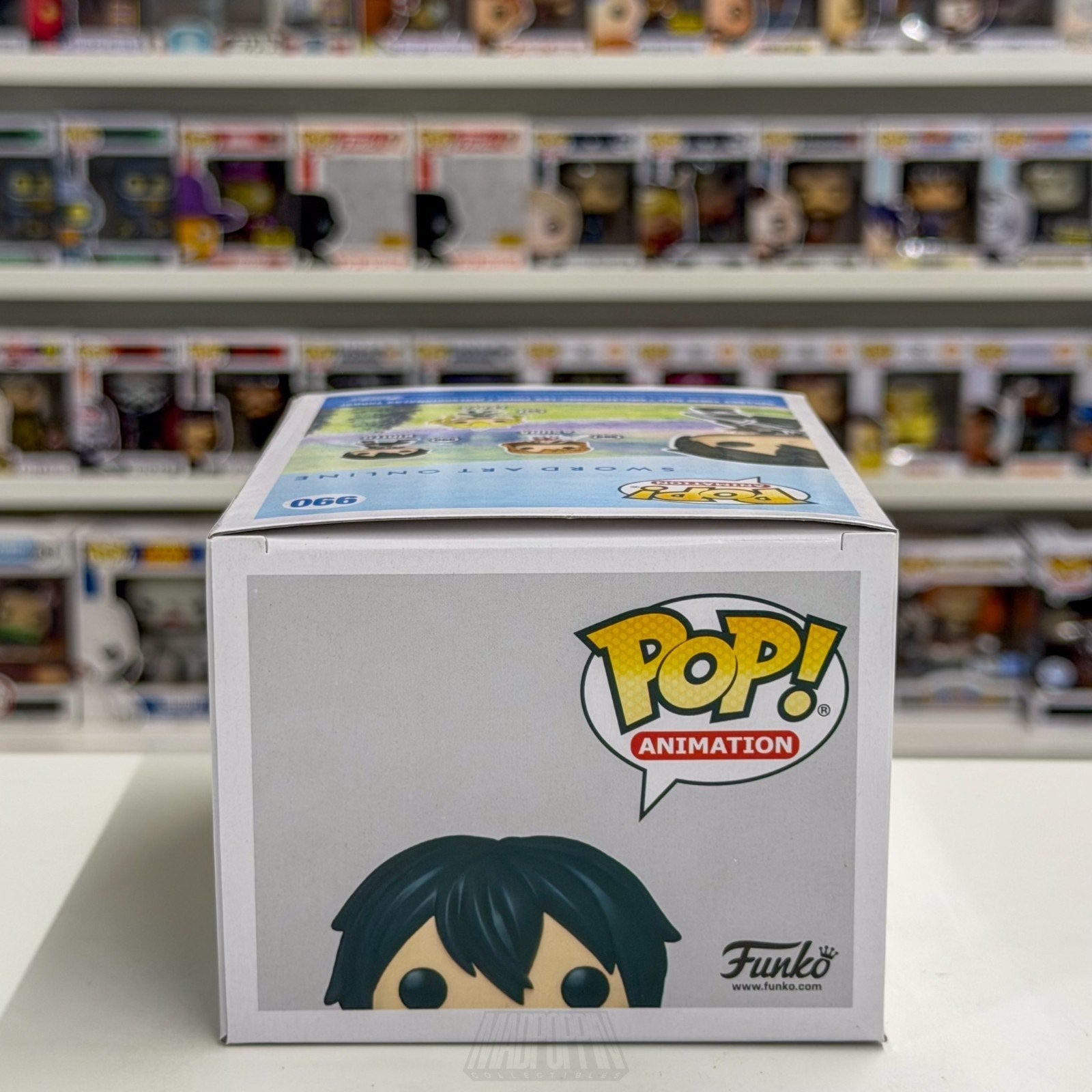 Funko Pop Anime Sword Art Online Kirito 990 Japanese Manga Game Toy Vinyl Figure
