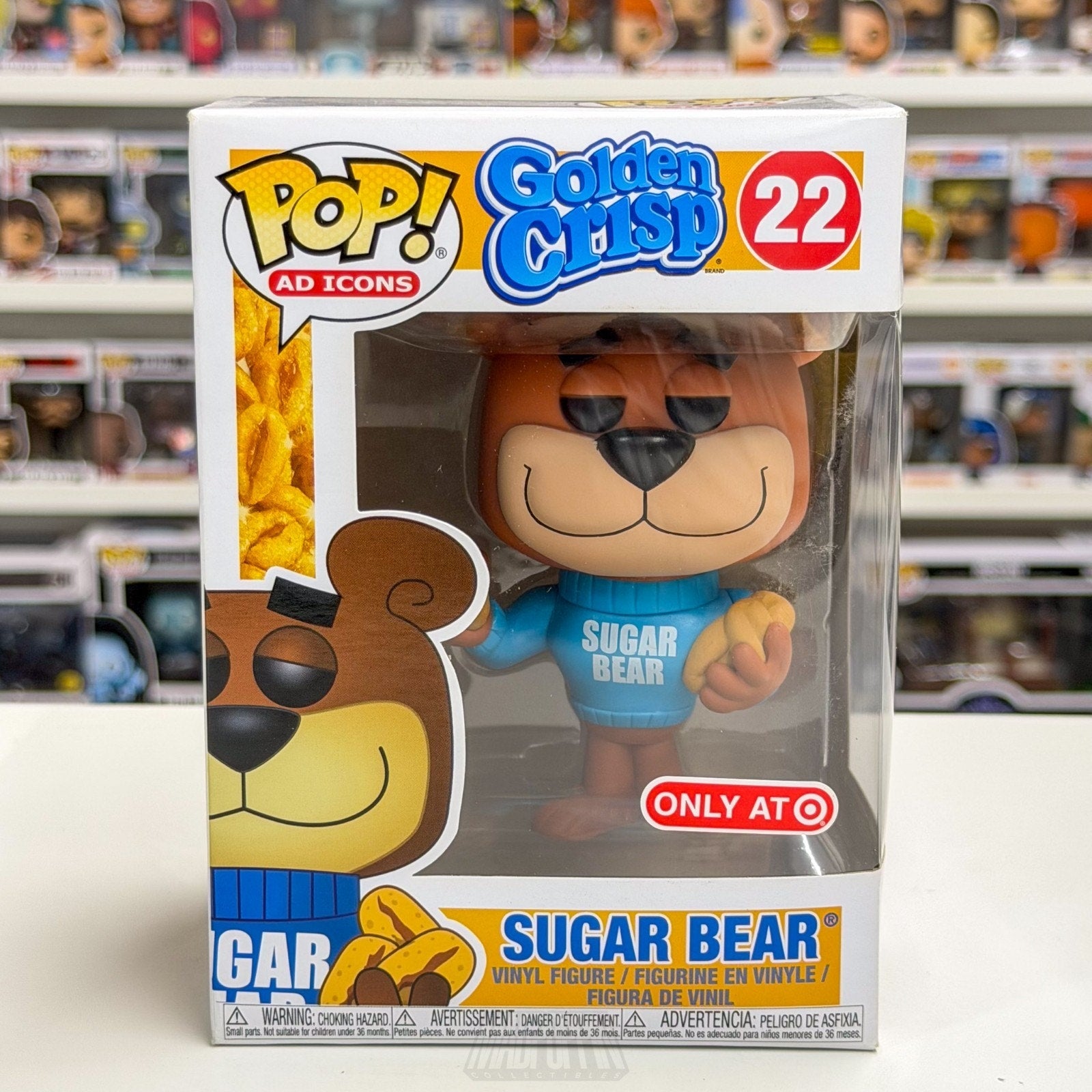 Funko Pop Ad Icons Sugar Bear Target Exclusive 22 Cereal Mascot Toy Vinyl Figure