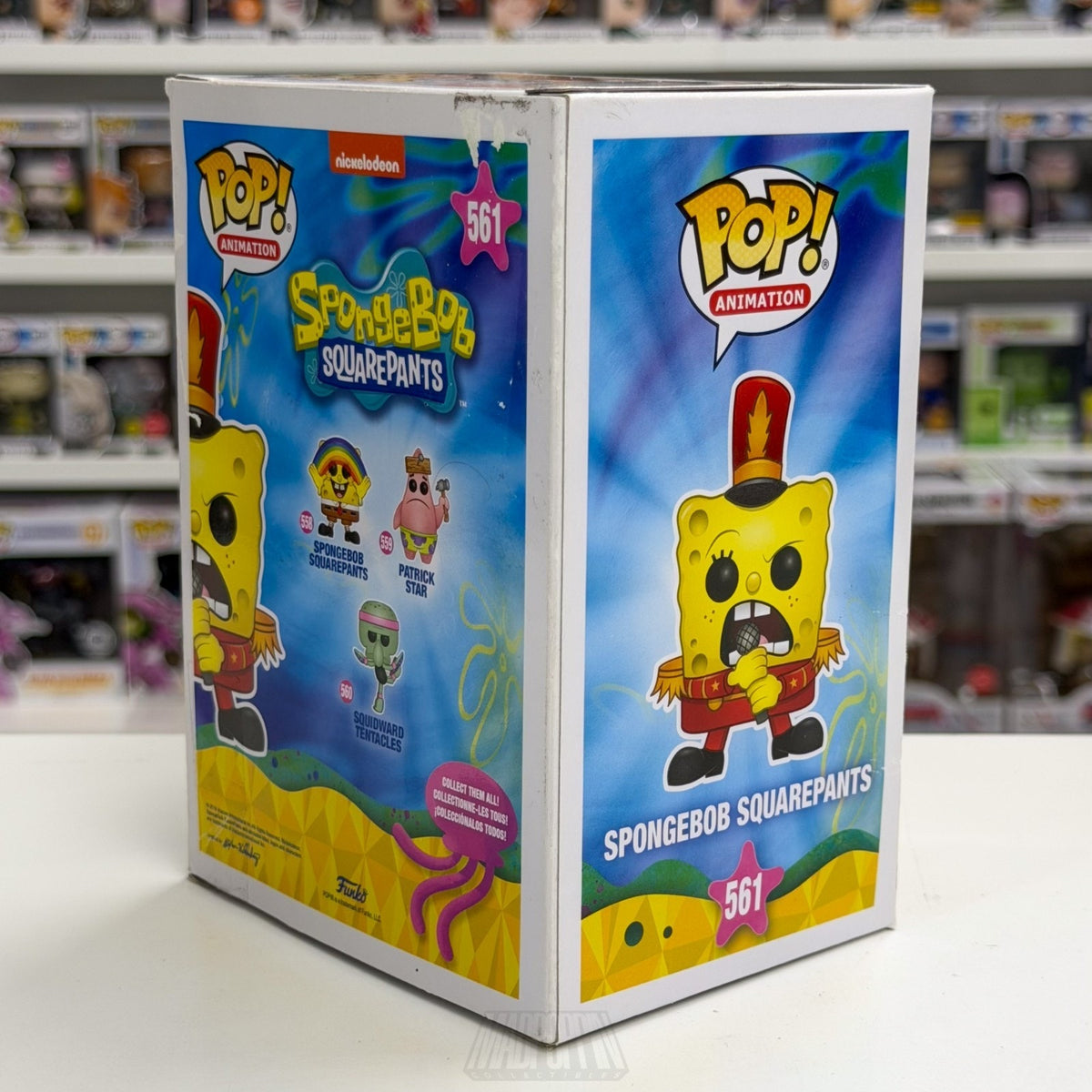 Funko Pop Animation Spongebob Squarepants Band Outfit Hot Topic 561 Vinyl Figure