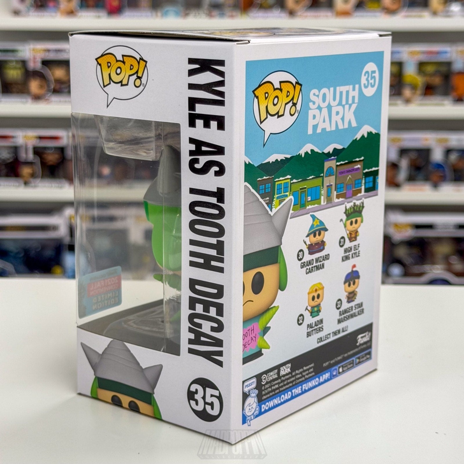 Funko Pop Animation South Park Kyle Broflovski Tooth Decay NYCC 35 Vinyl Figure