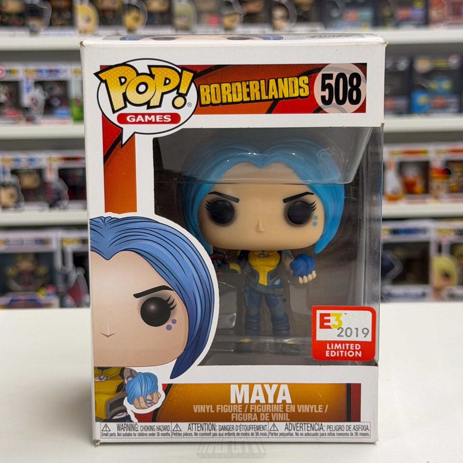 Funko Pop Maya GameStop, Electronic Entertainment Expo 508 Vinyl Figure