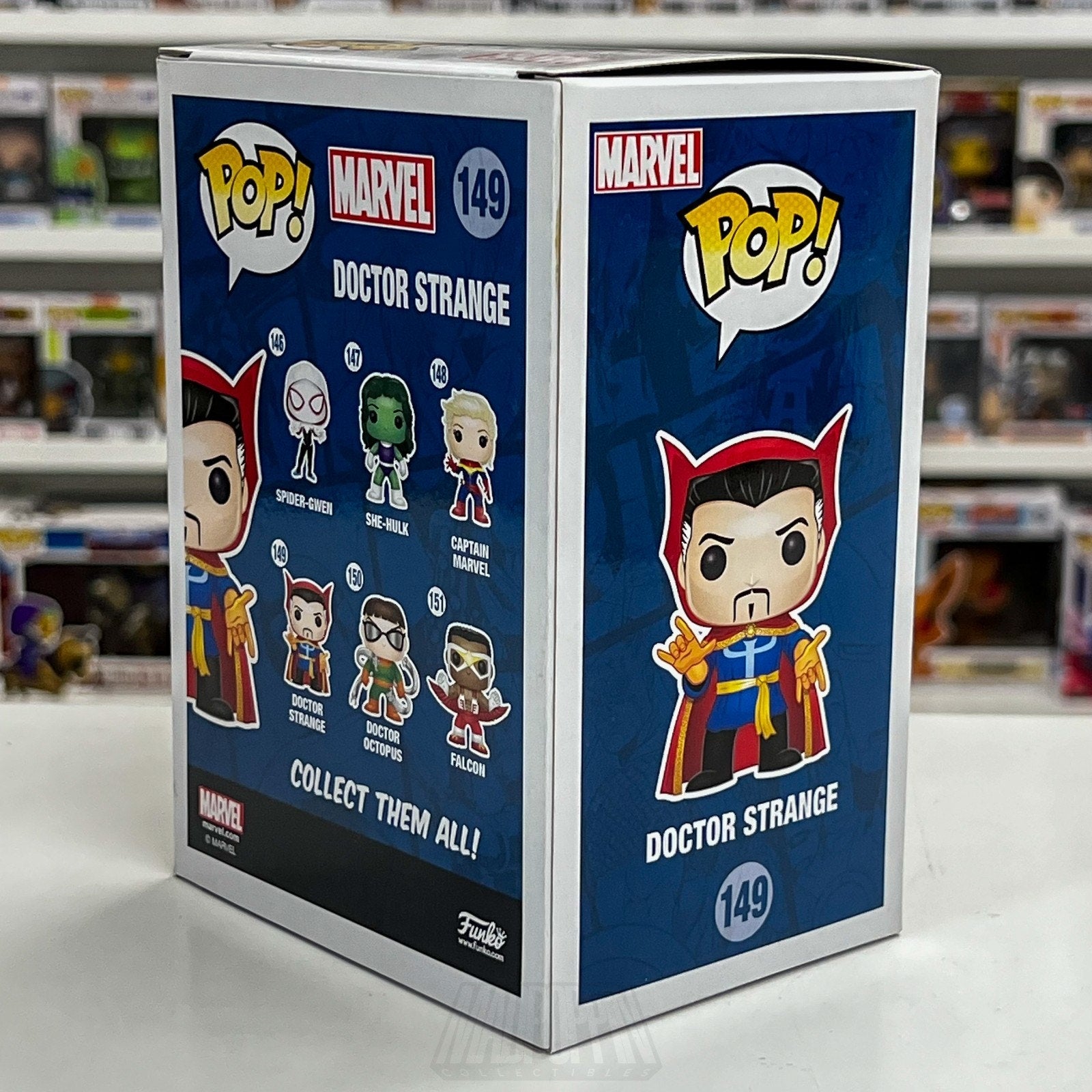 Funko Pop Marvel Doctor Stephen Strange 149 Sorcerer Supreme Toy Vinyl Figure