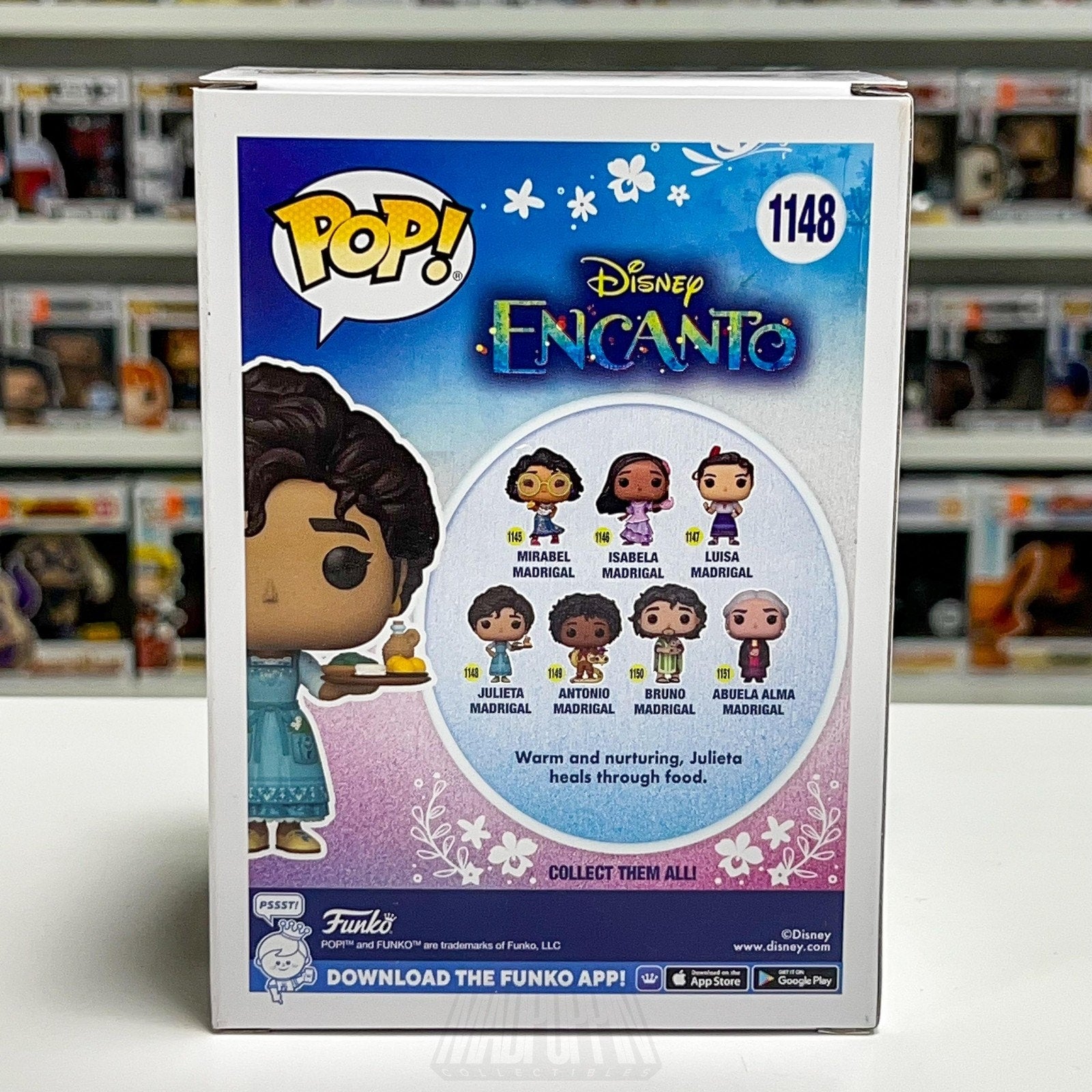 Funko Pop Disney Encanto Julieta Madrigal 1148 Musical Magic Toy Vinyl Figure