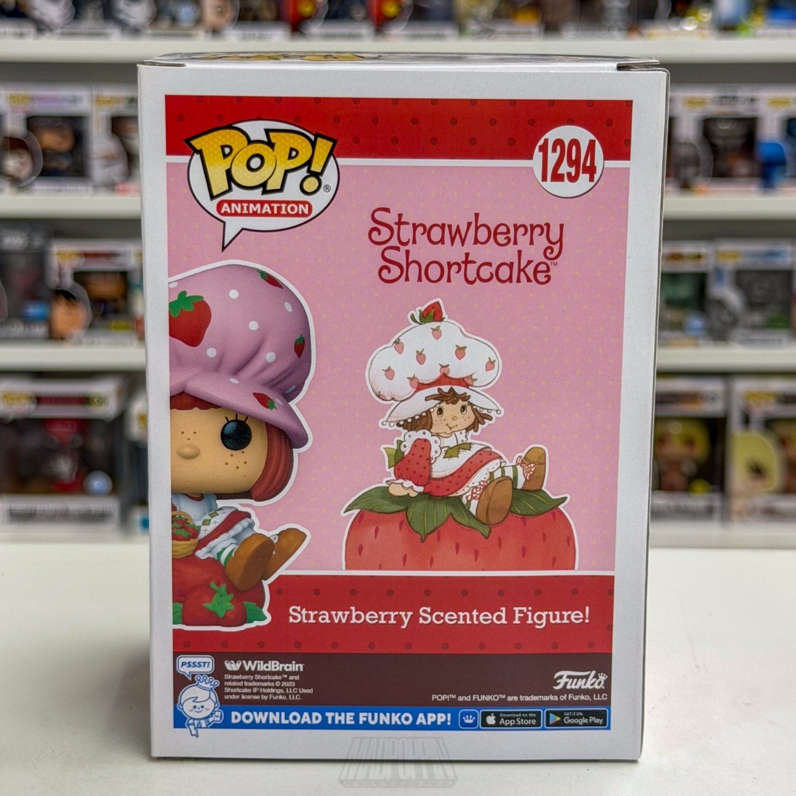Funko Pop Animation Strawberry Shortcake Scented Hot Topic 1294 Toy Vinyl Figure