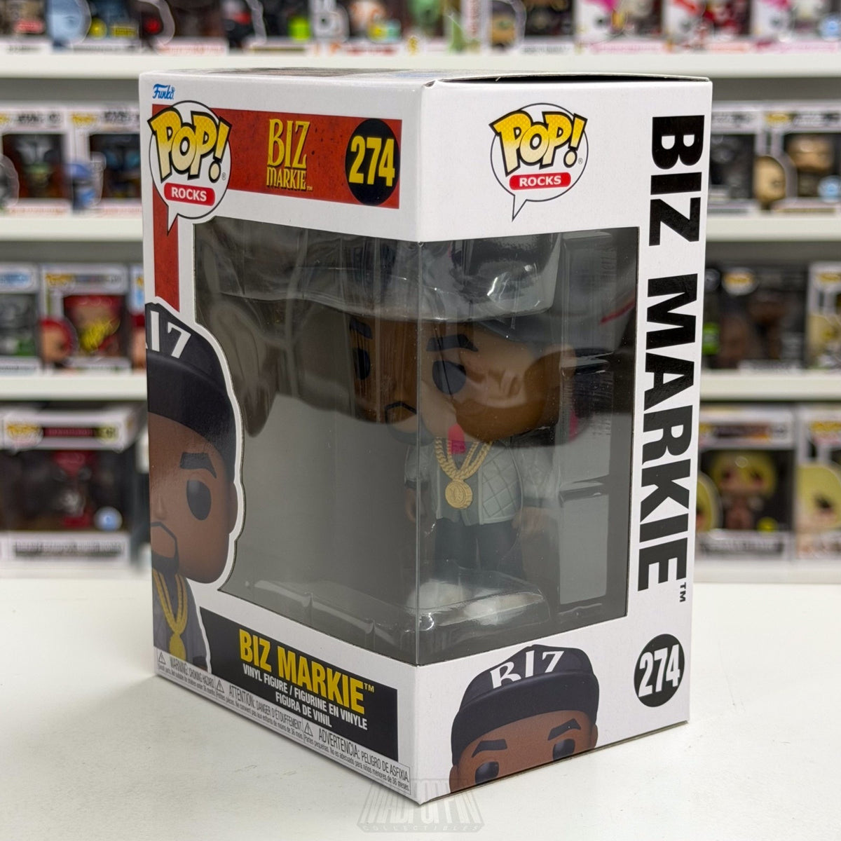 Funko Pop Rocks Biz Markie 274 Just A Friend Music Hip Hop Rap NYC Vinyl Figure