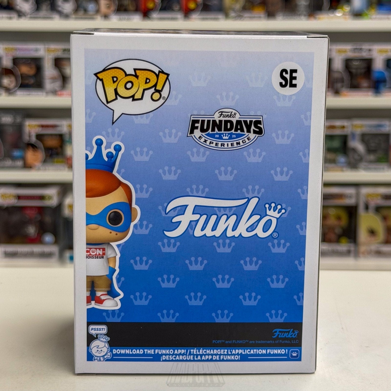 Funko Pop Fundays Experience Freddy CON-noisseur Shirt SE Mascot Vinyl Figure