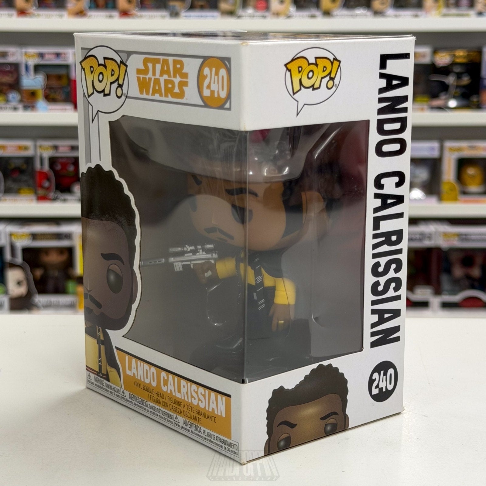 Funko Pop Star Wars Solo Story Young Lando Calrissian 240 Smuggler Vinyl Figure