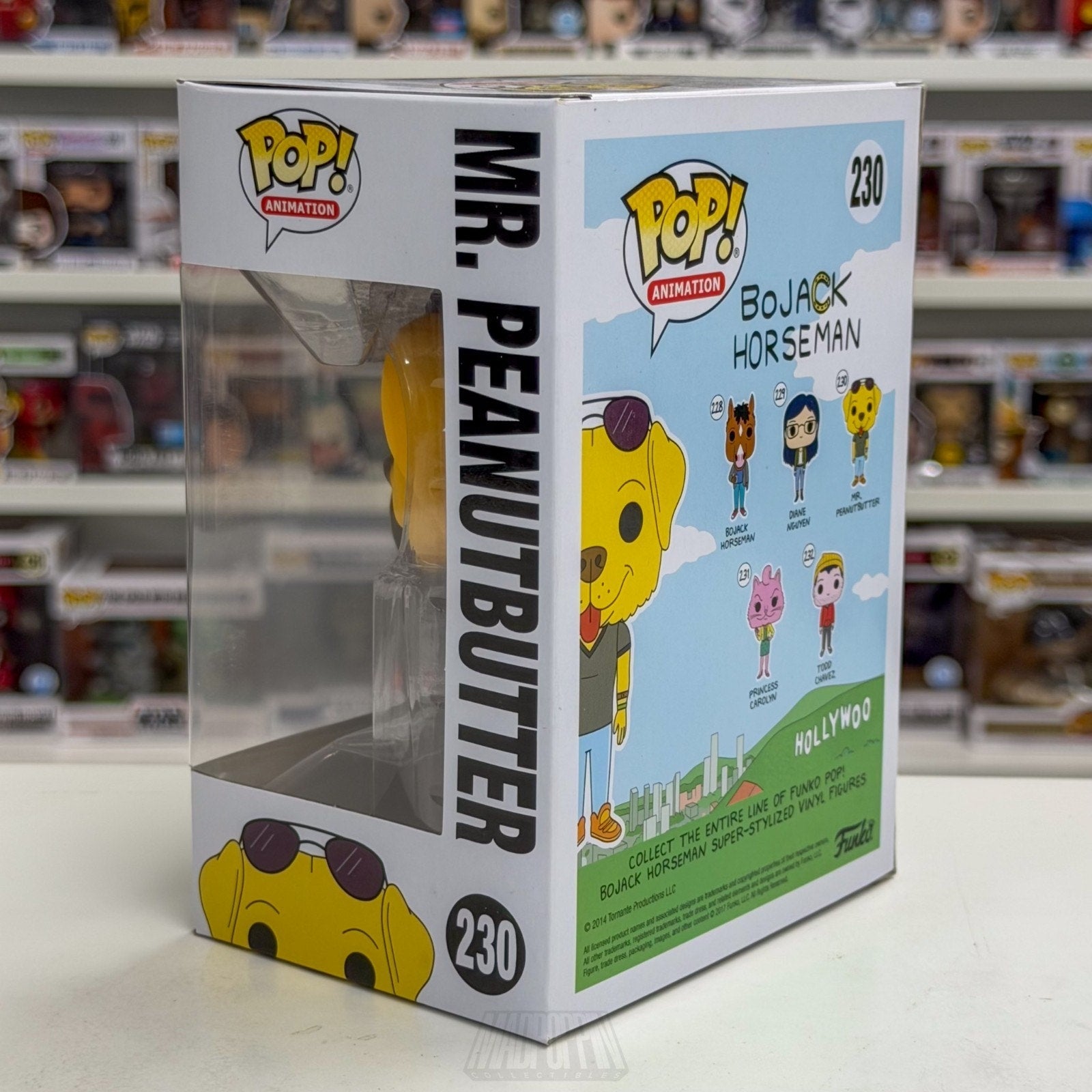 Funko Pop Animation Bojack Horseman Mr Peanutbutter 230 Netflix Toy Vinyl Figure