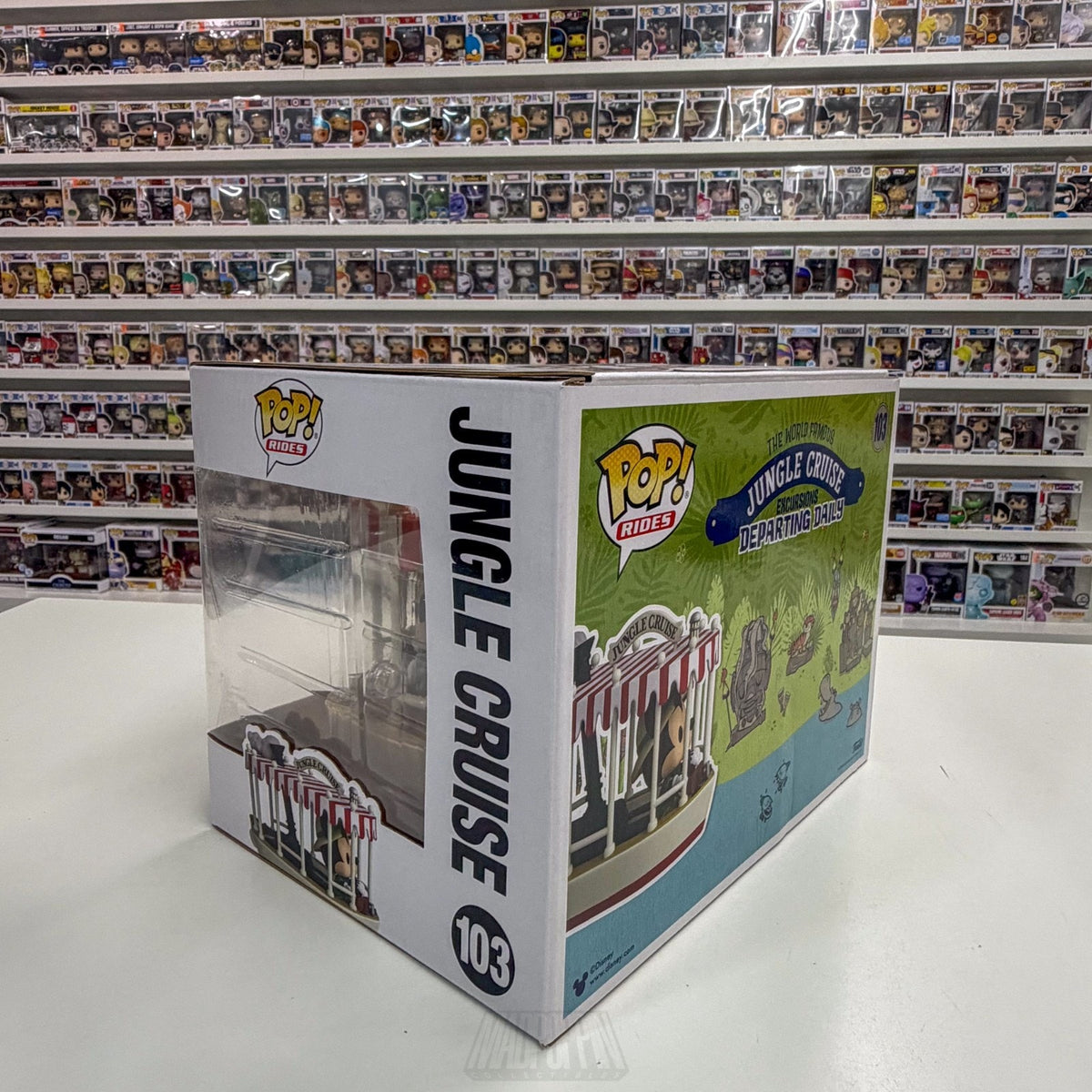 Funko Pop Rides Disney Jungle Cruise Mickey Mouse 103 Park Attraction Toy Figure