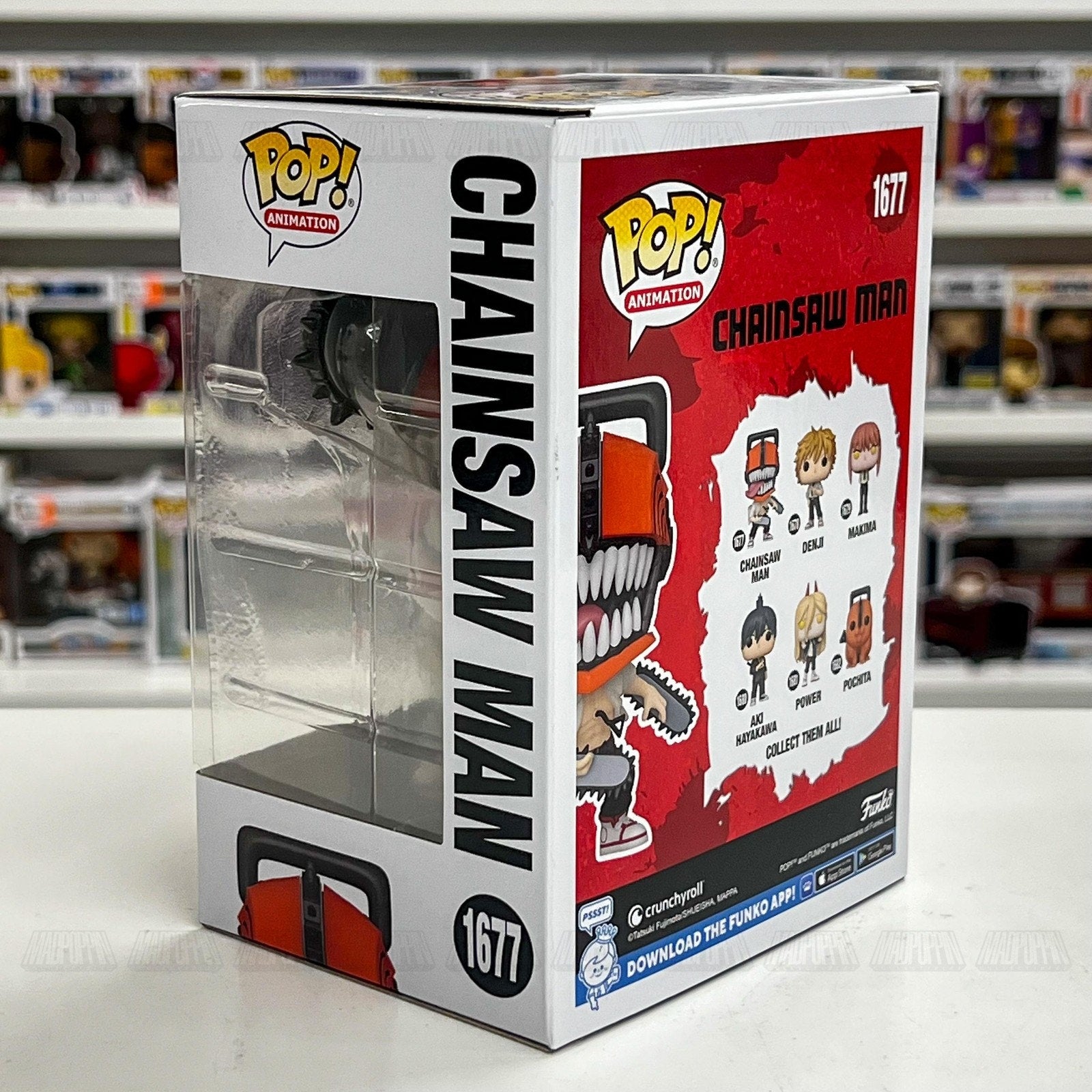 Funko Pop Anime Chainsaw Man 1677 Denji Japanese Horror Manga Toy Vinyl Figure