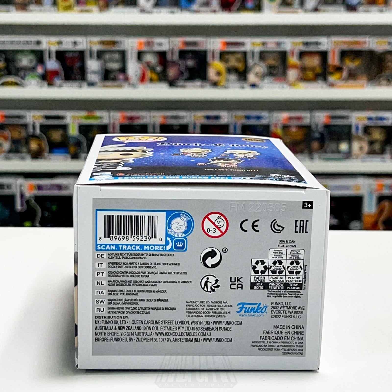 Funko Pop Anime Black Clover Asta 1099 Wizard King Japanese Manga Vinyl Figure