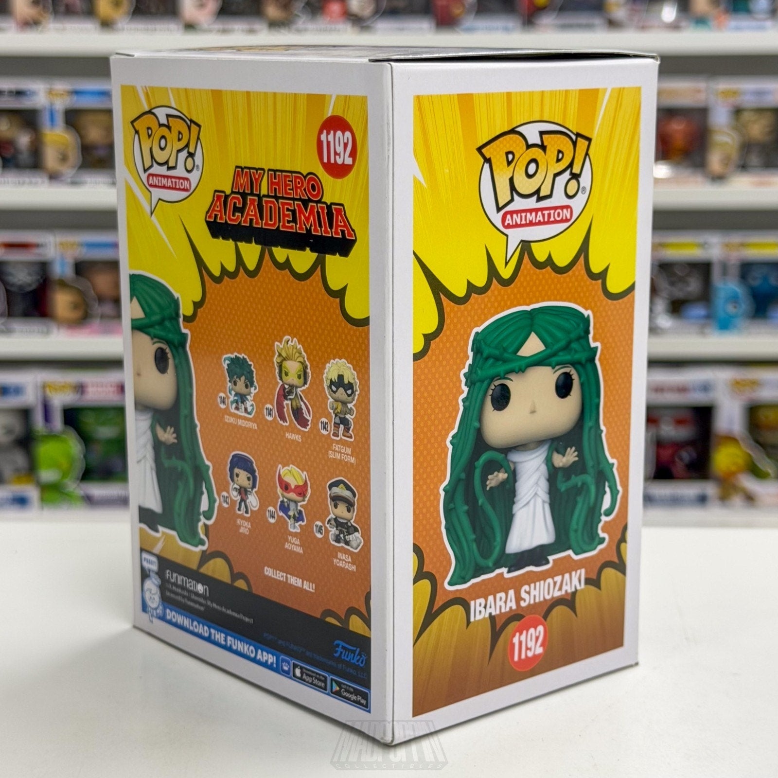 Funko Pop Anime My Hero Academia Ibara Shiozaki Hot Topic 1192 Manga Toy Figure