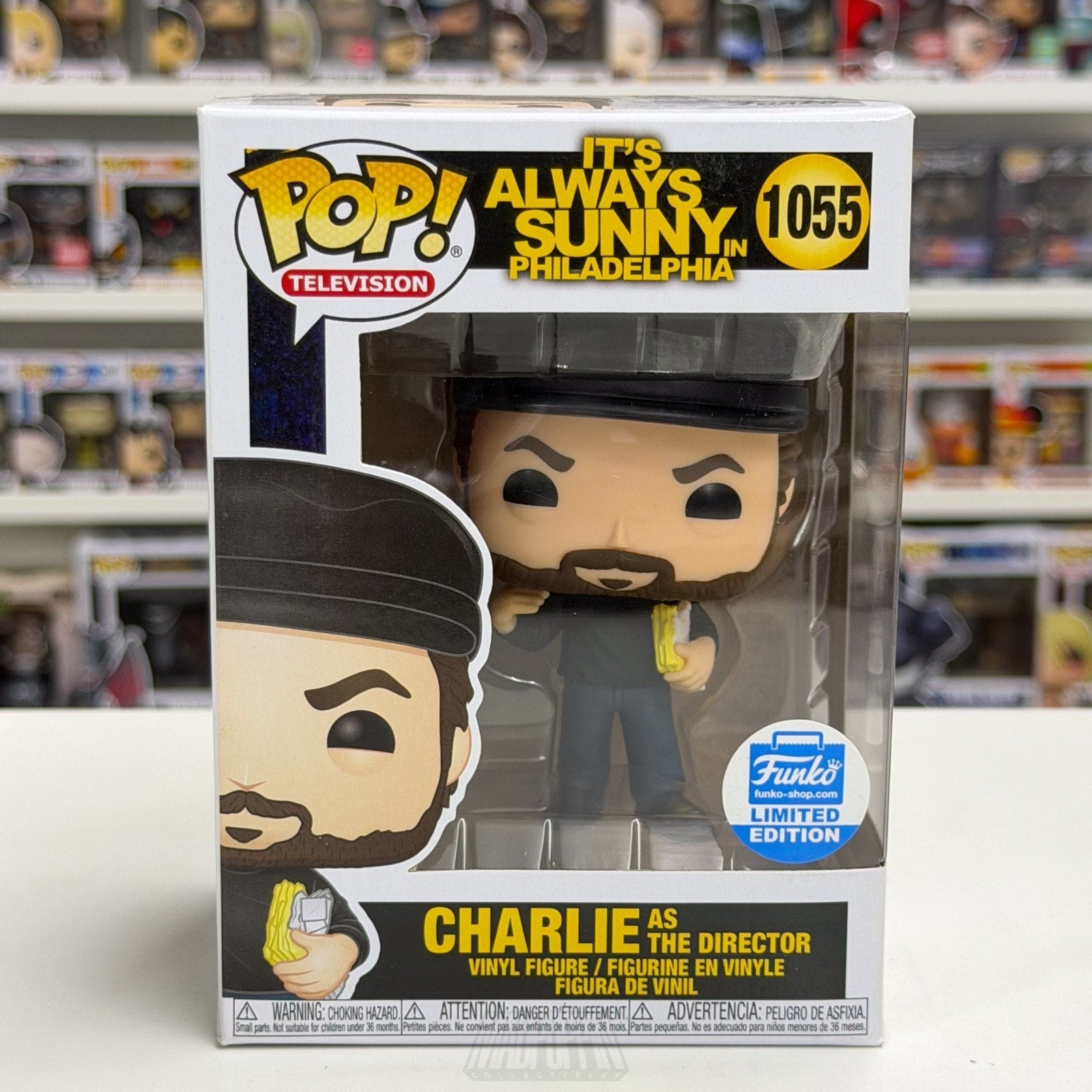 Funko Pop TV It's Always Sunny Philadelphia Charlie Director 1055 Vinyl Figure