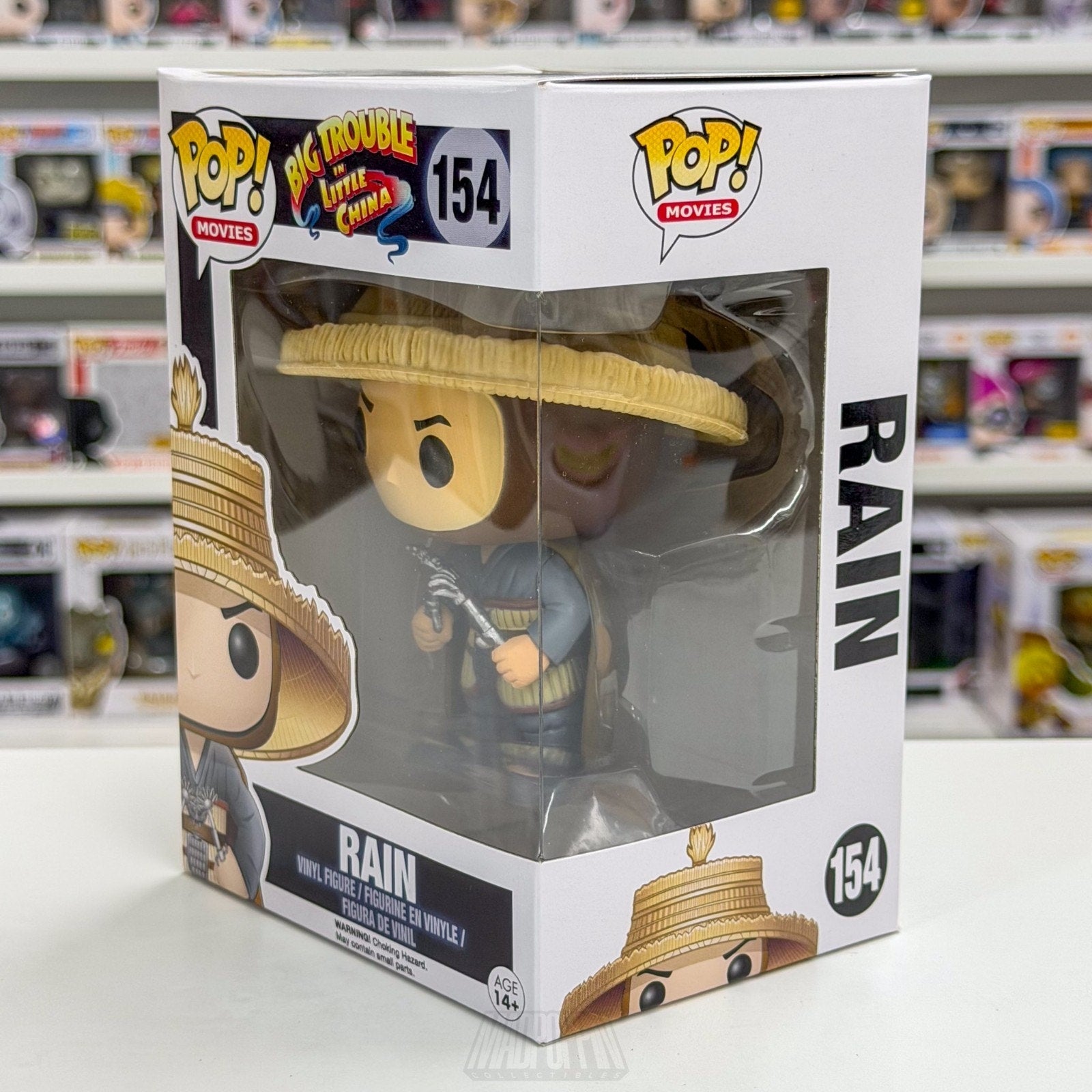 Funko Pop Movies Big Trouble In Little China Rain 154 Action Comedy Vinyl Figure