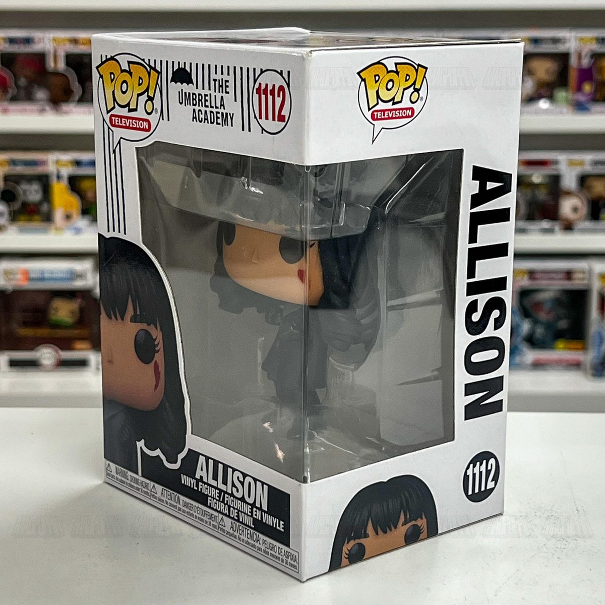 Funko Pop Television Umbrella Academy Allison 1112 Netflix Vinyl Figure NIB