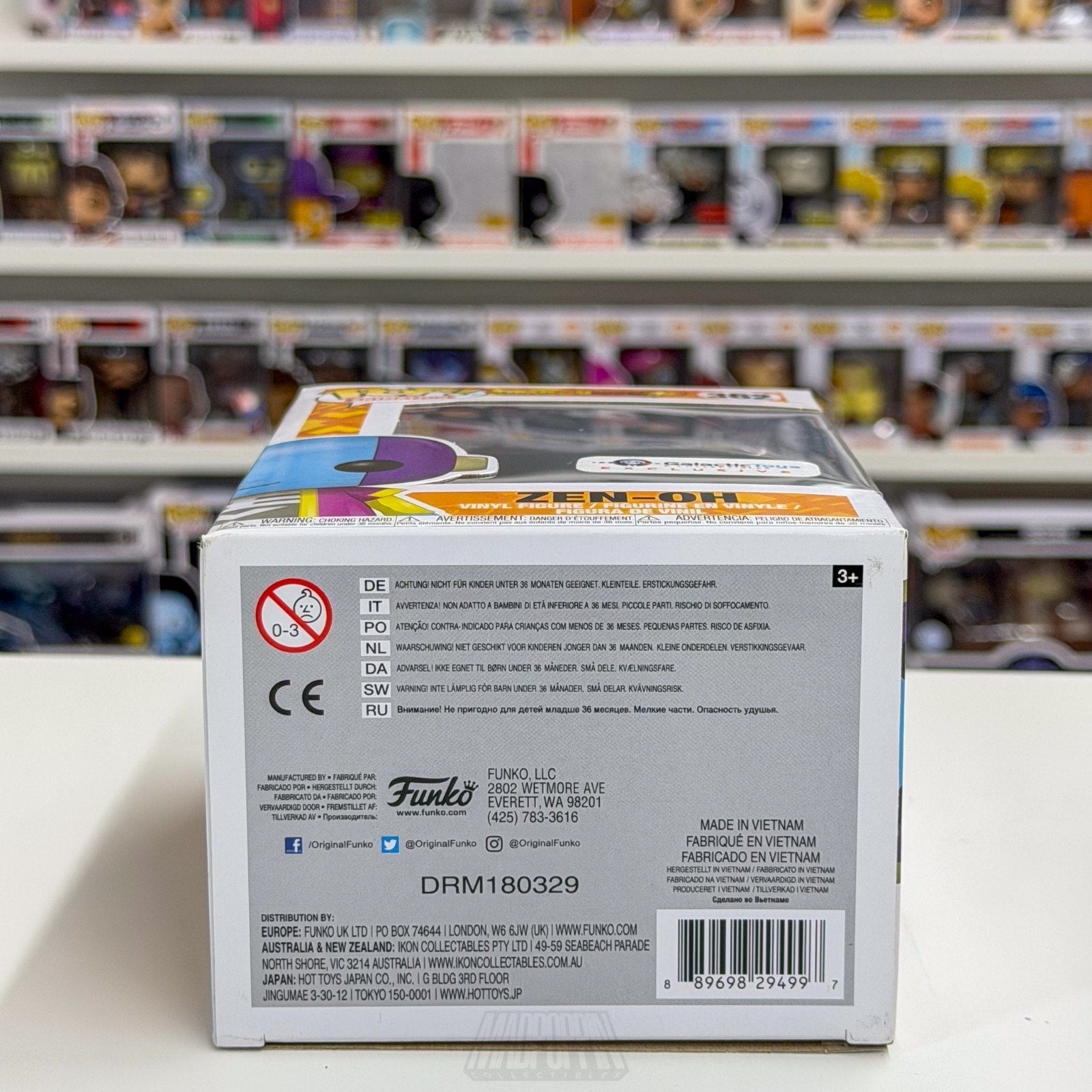 Funko Pop Anime Dragon Ball Zen-Oh Galactic Toys 362 Japanese Manga Vinyl Figure