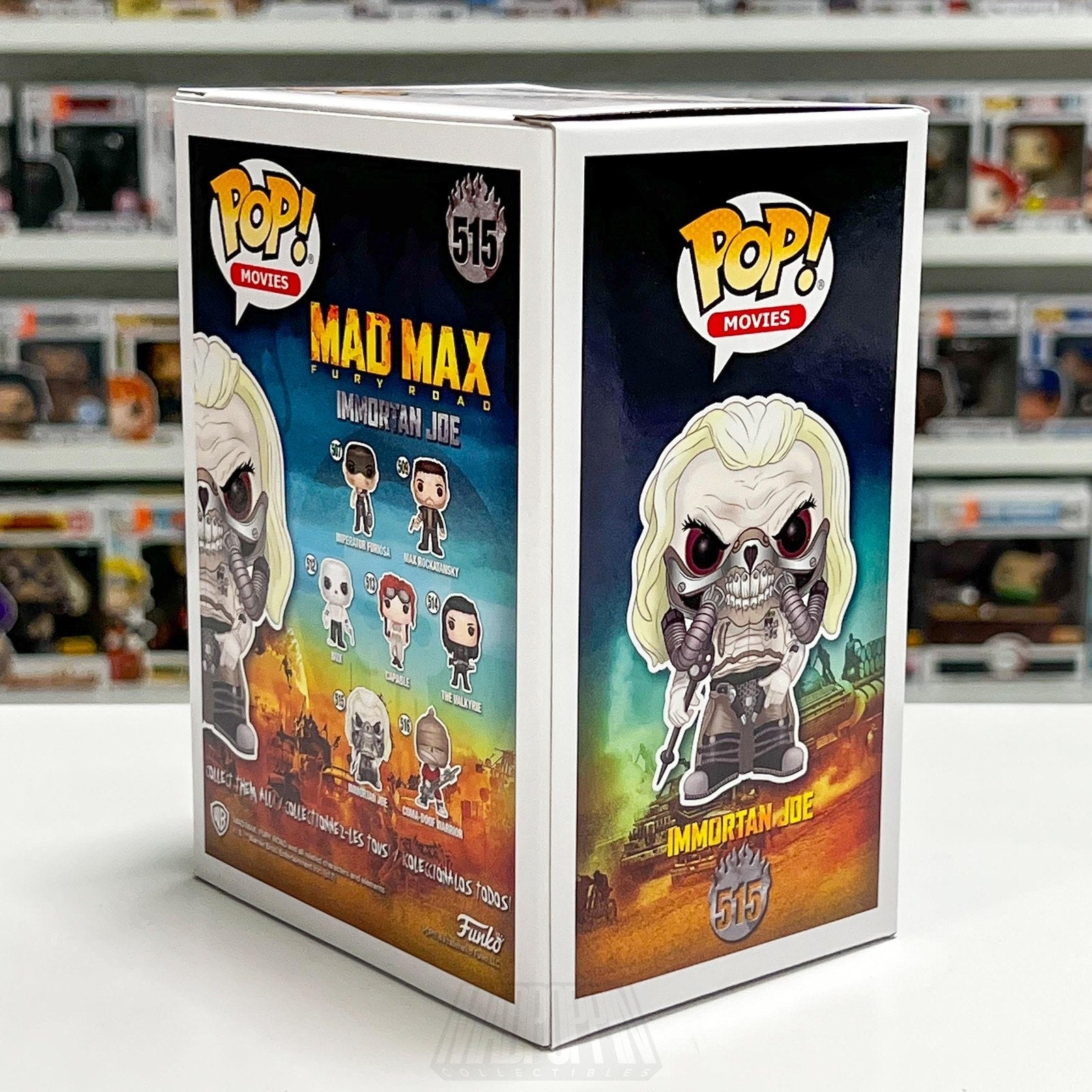 Funko Pop Movies Mad Max Fury Road Immortan Joe 515 Post-apocalyptic Toy Figure