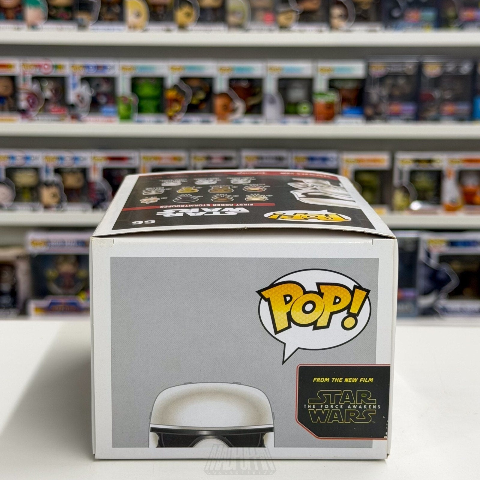 Funko Pop Star Wars The Force Awakens First Order Stormtrooper 66 Vinyl Figure