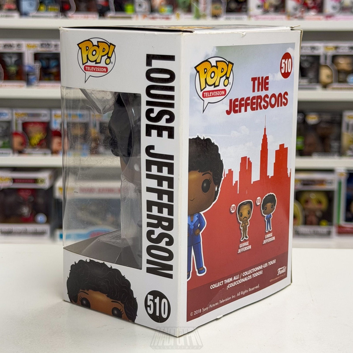 Funko Pop TV The Jeffersons Louise 510 CBS Comedy Sitcom New York Vinyl Figure