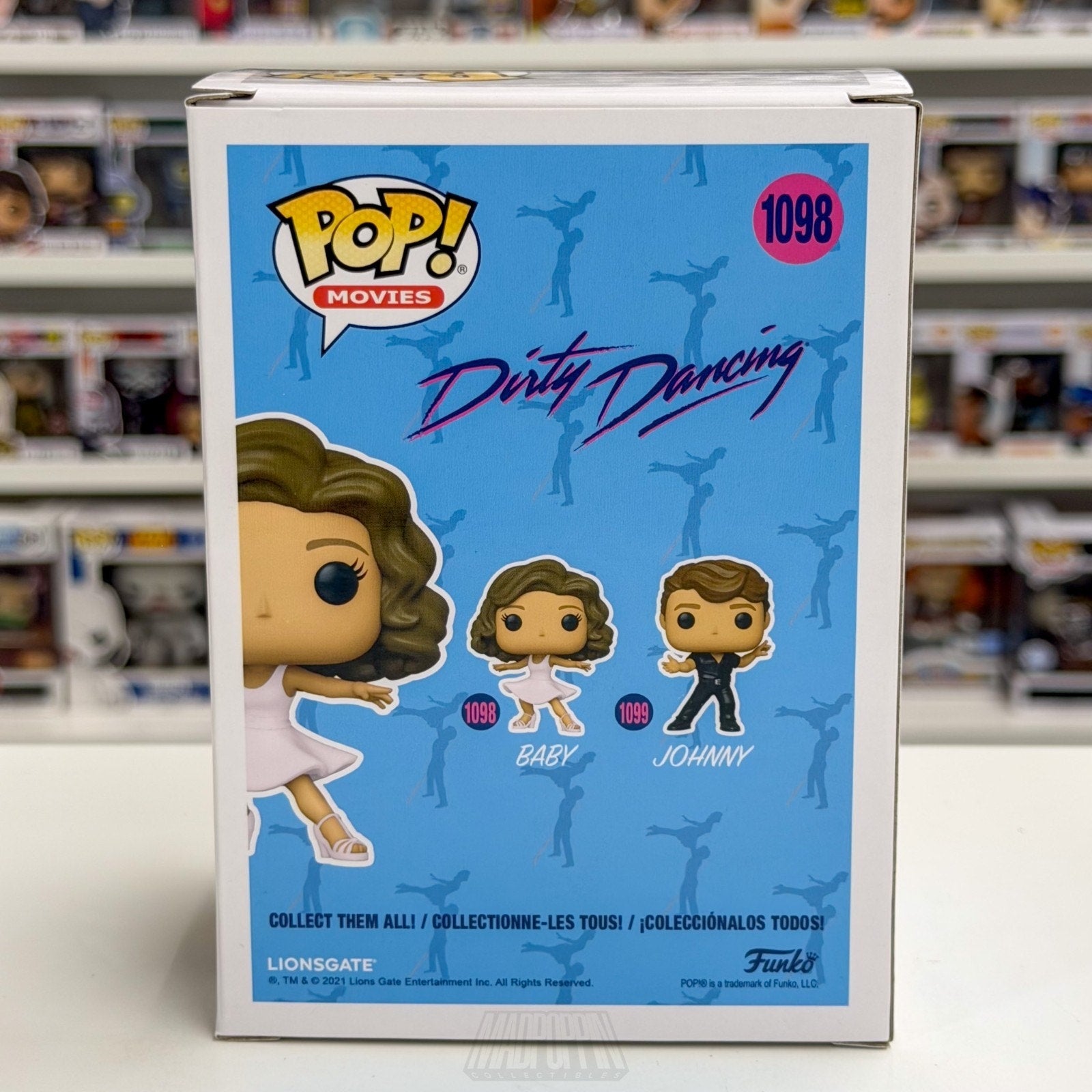 Funko Pop Movies Dirty Dancing Baby Talent Show 1098 Romantic Drama Vinyl Figure