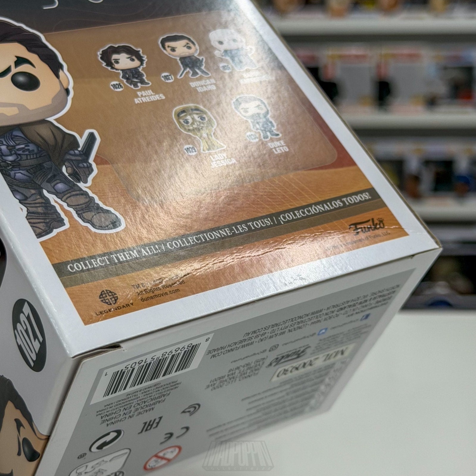 Funko Pop Movies Dune Duncan Idaho 1027 Sci-Fi Epic Space Opera Toy Vinyl Figure