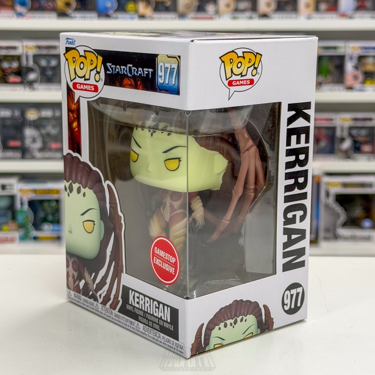 Funko Pop Video Games Starcraft Kerrigan GameStop 977 Blizzard Toy Vinyl Figure