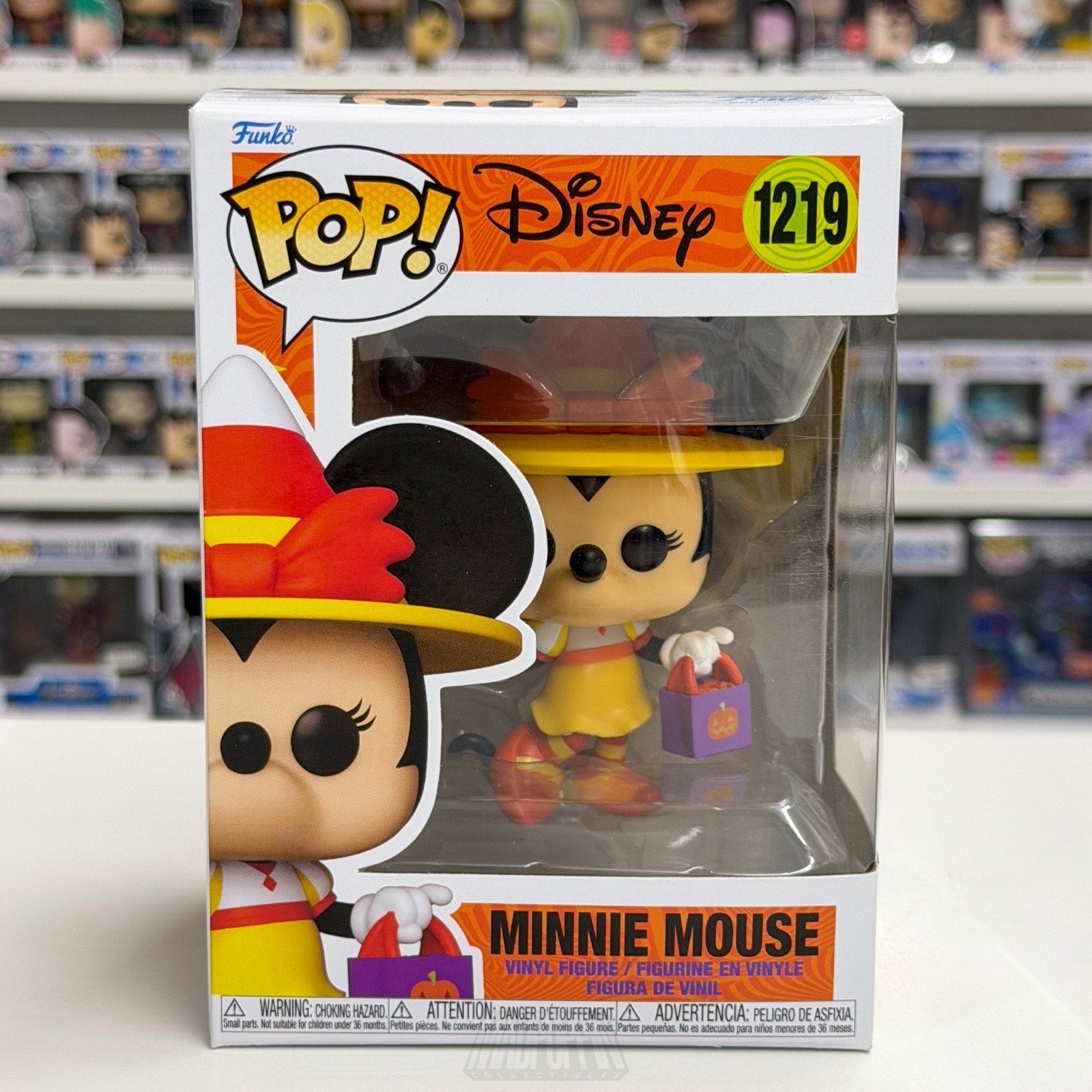 Funko Pop Disney Minnie Mouse Trick or Treat Halloween 1219 Mickey Vinyl Figure