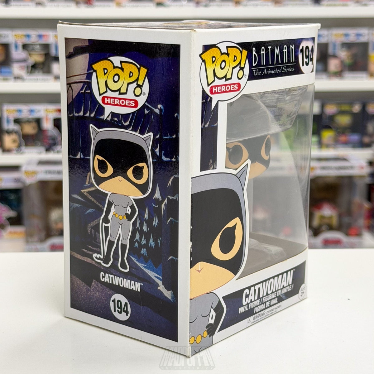 Funko Pop DC Heroes Batman Animated Series Catwoman 194 BTAS Selina Vinyl Figure