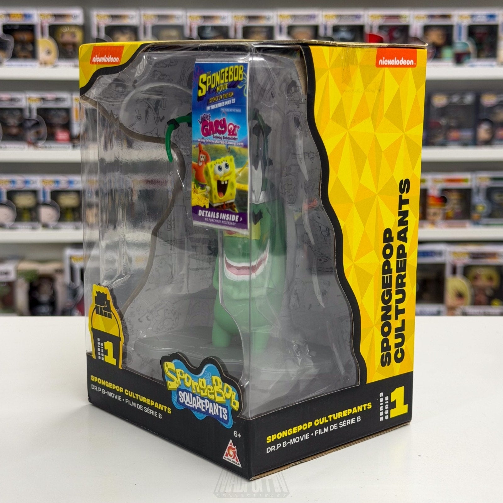 Alpha Group Spongebob Squarepants Spongepop Culturepants Dr P B-Movie Toy Figure