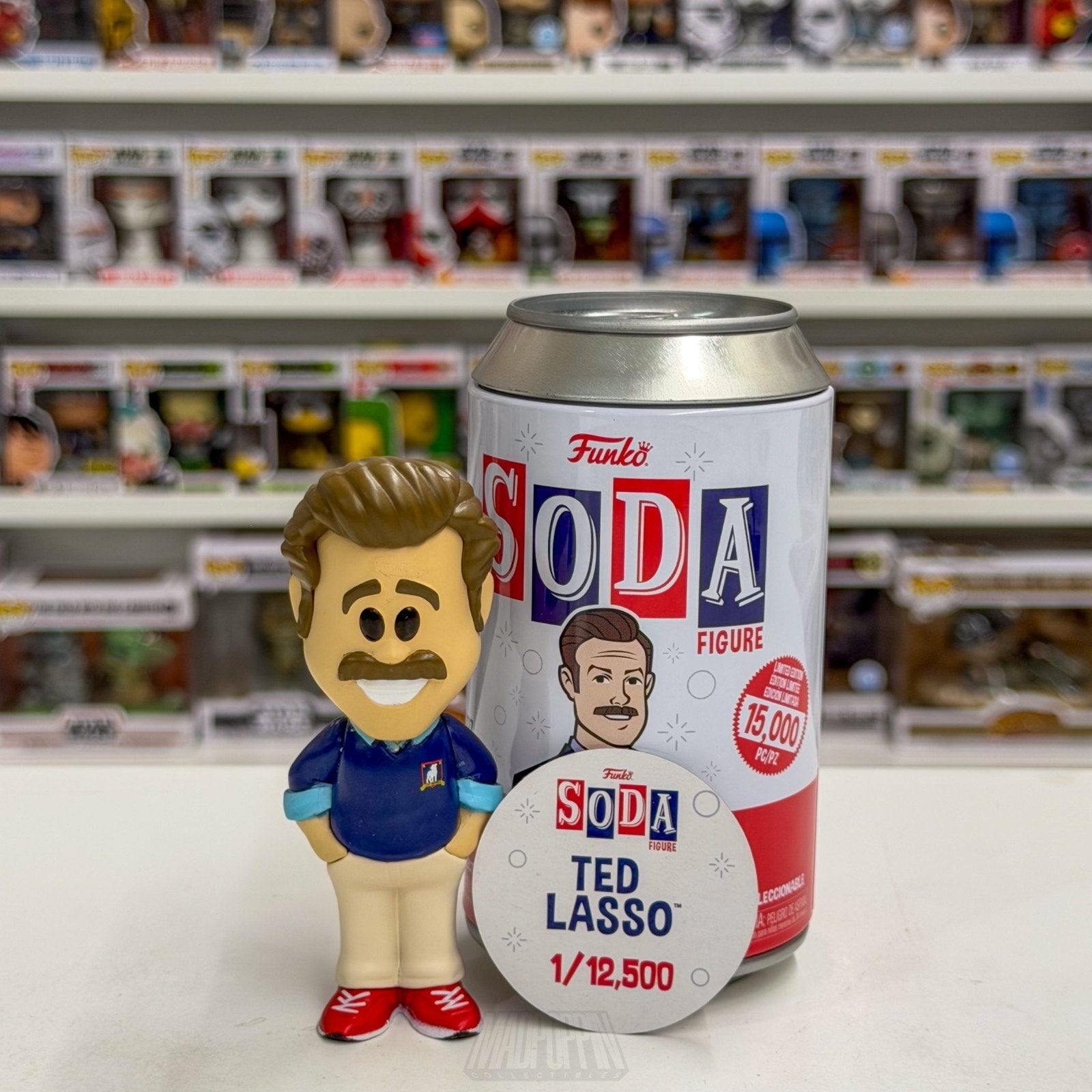 Funko Soda TV Ted Lasso Sports Soccer Coach Comedy Drama Apple Toy Vinyl Figure