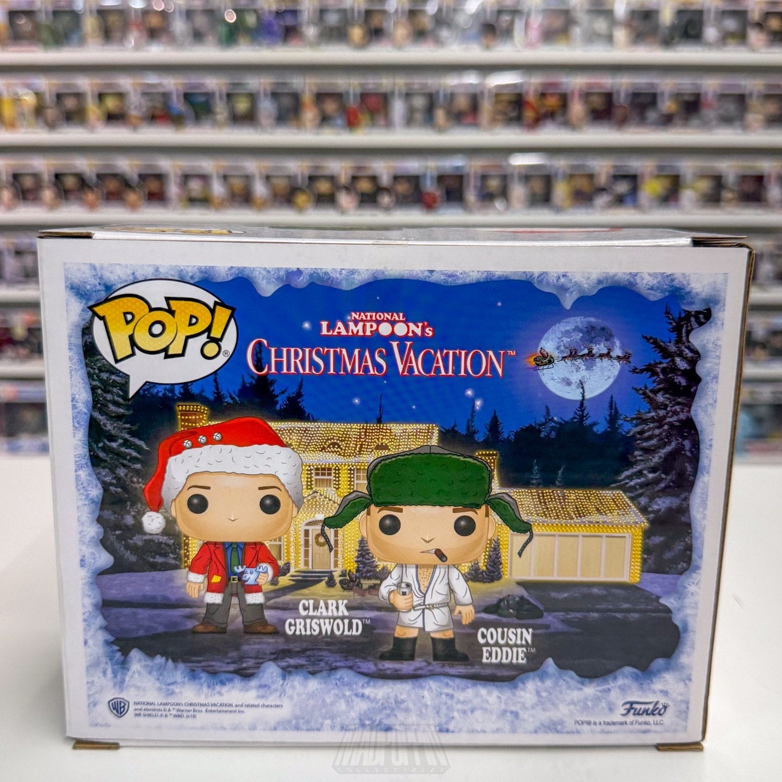Funko Pop National Lampoons Christmas Vacation Clark Griswold Cousin & Eddie FYE