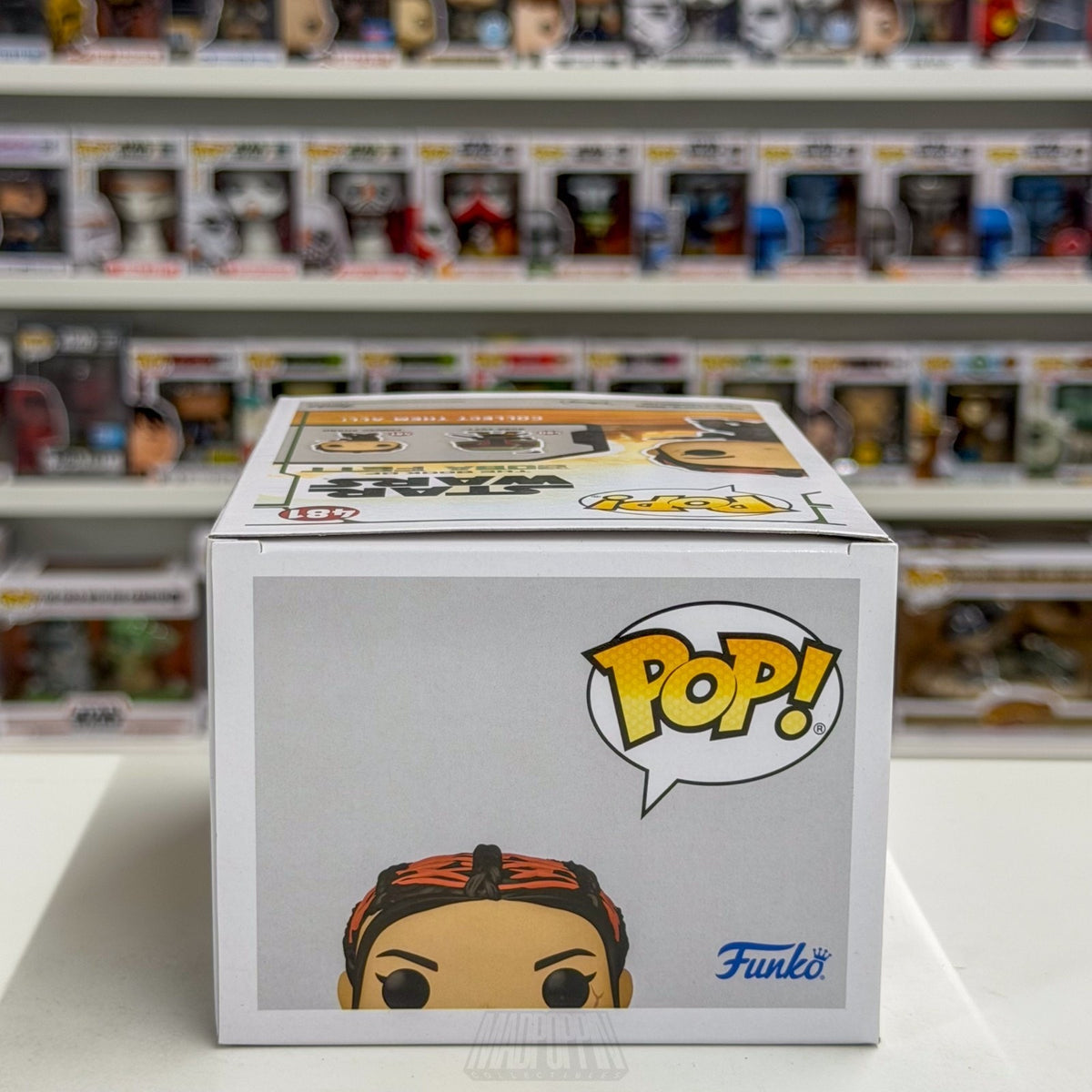 Funko Pop Star Wars Book of Boba Fett Fennec Shand 481 Mercenary Vinyl Figure