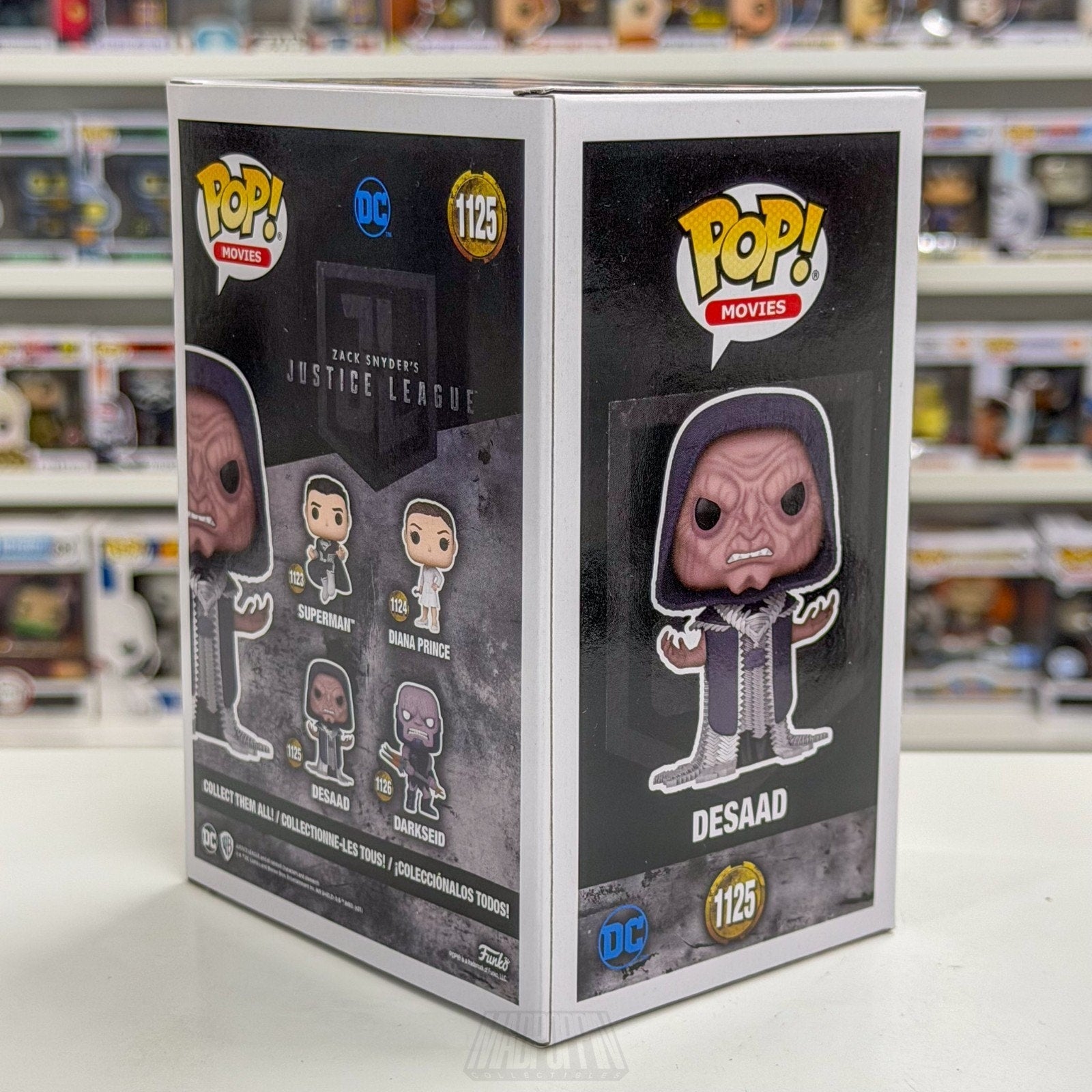 Funko Pop DC Movies Zack Snyders Justice League DeSaad 1125 Toy Vinyl Figure
