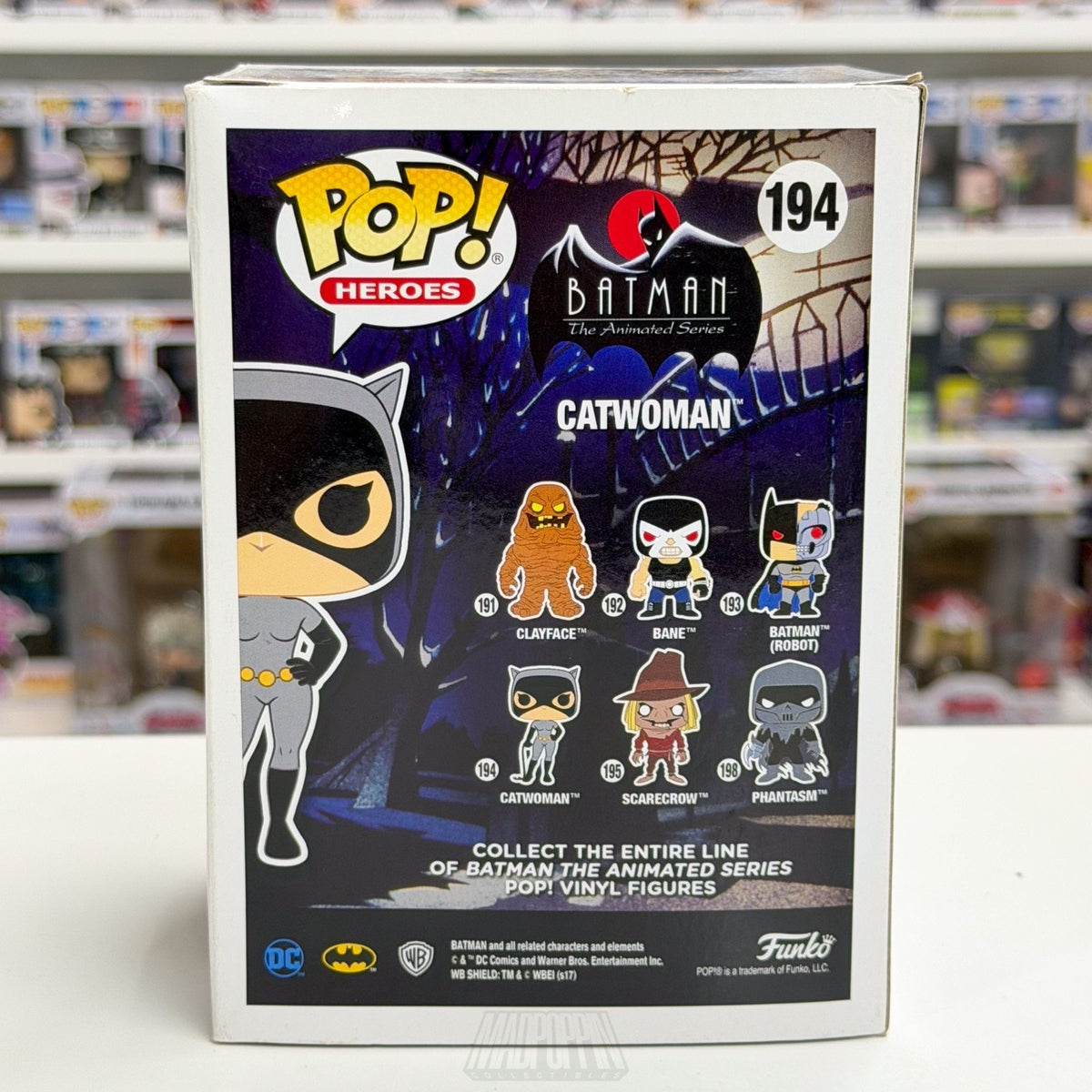 Funko Pop DC Heroes Batman Animated Series Catwoman 194 BTAS Selina Vinyl Figure