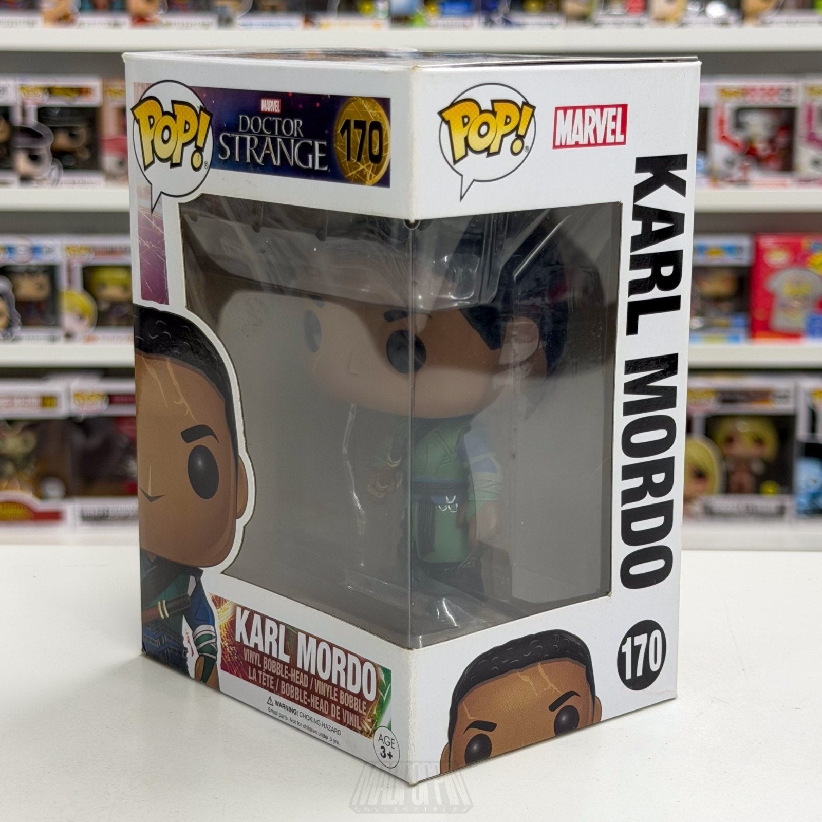 Funko Pop Marvel Doctor Strange Karl Mordo 170 Masters Mystic Arts Vinyl Figure