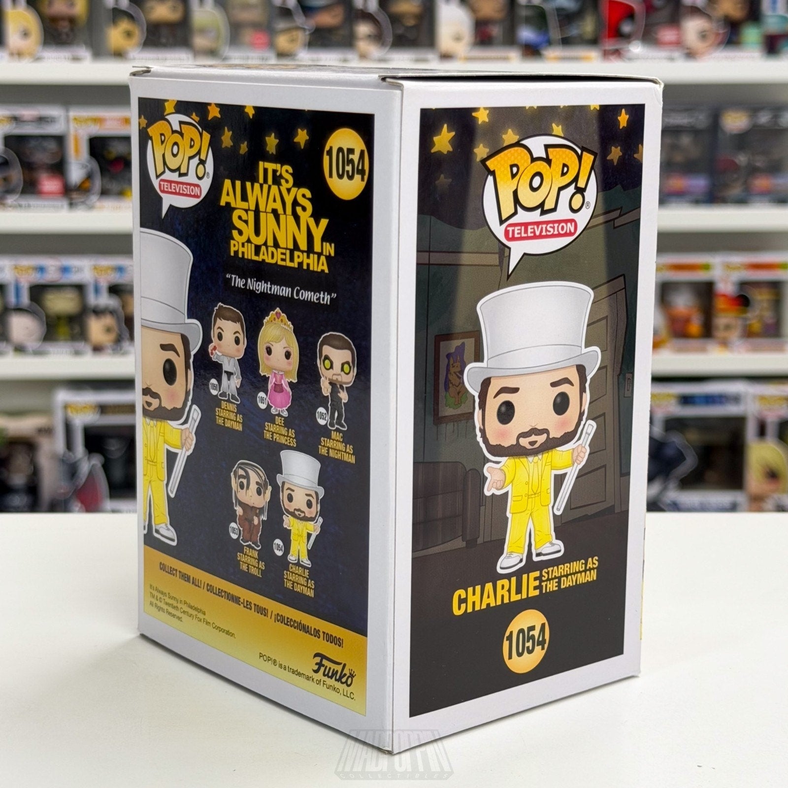 Funko Pop TV It's Always Sunny Philadelphia Charlie as Dayman 1054 Vinyl Figure