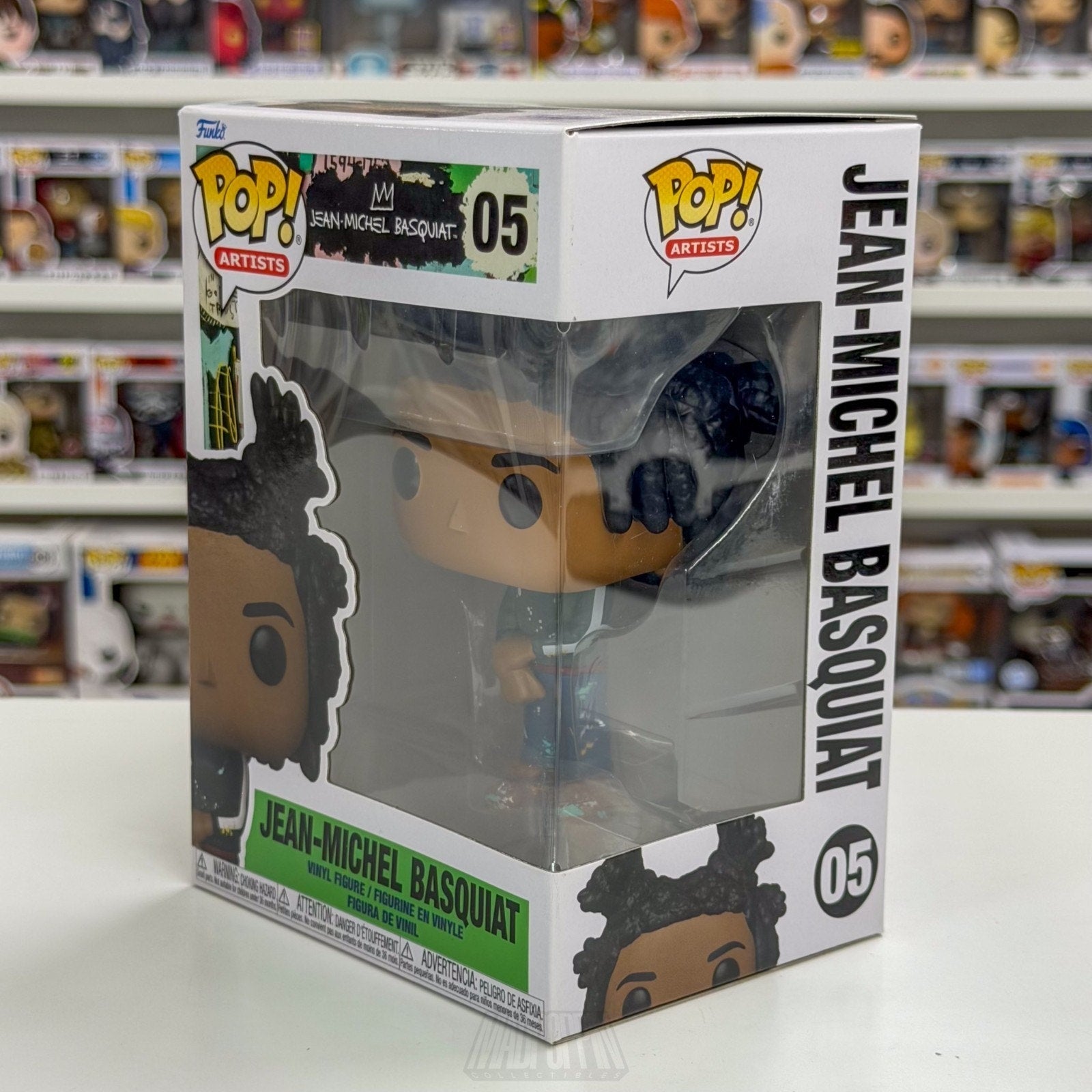 Funko Pop Artists Jean-Michel Basquiat 05 Neo Expressionism Graffiti Rare Figure