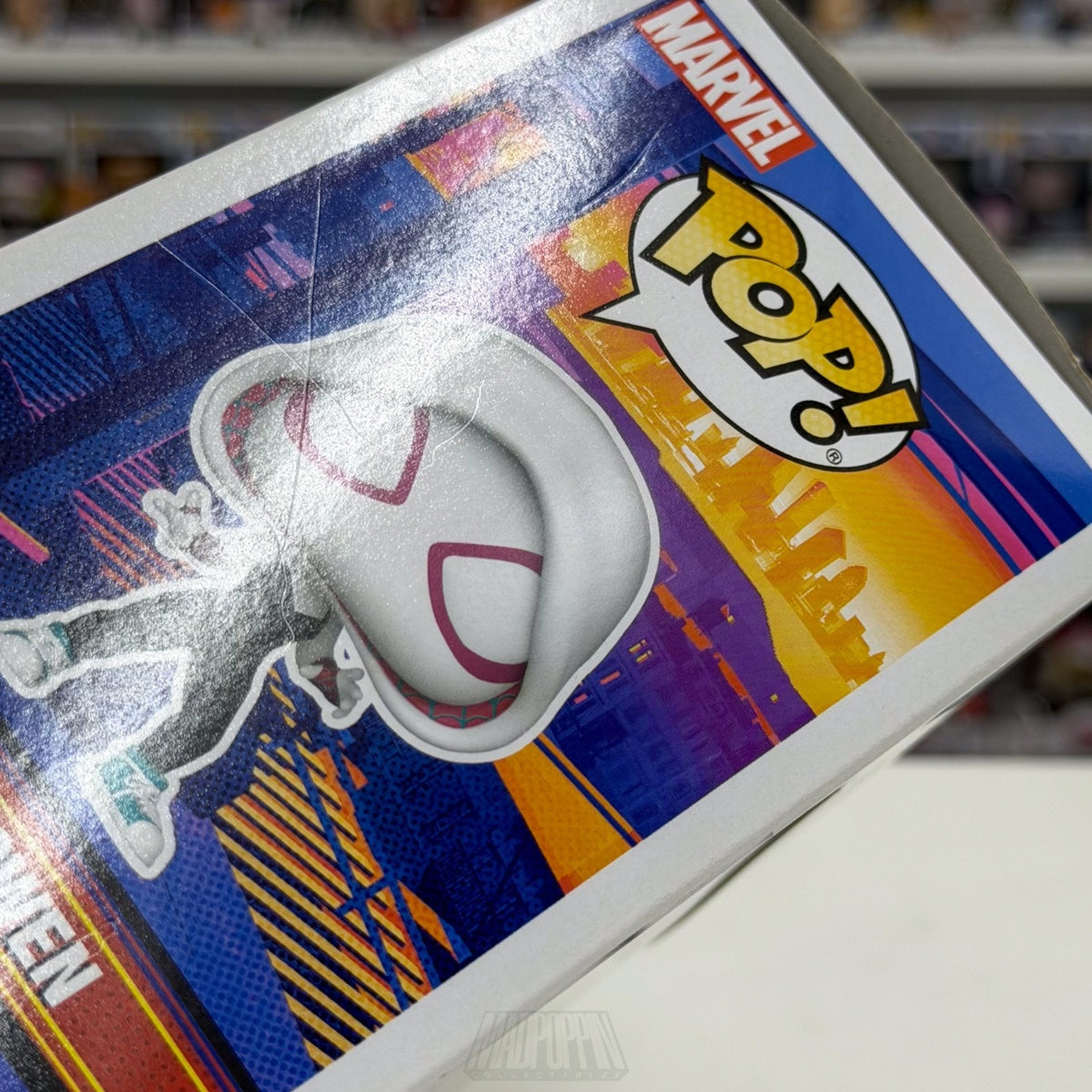 Funko Pop Marvel Across the Spider-Verse Spider-Gwen 1224 MCU Toy Vinyl Figure