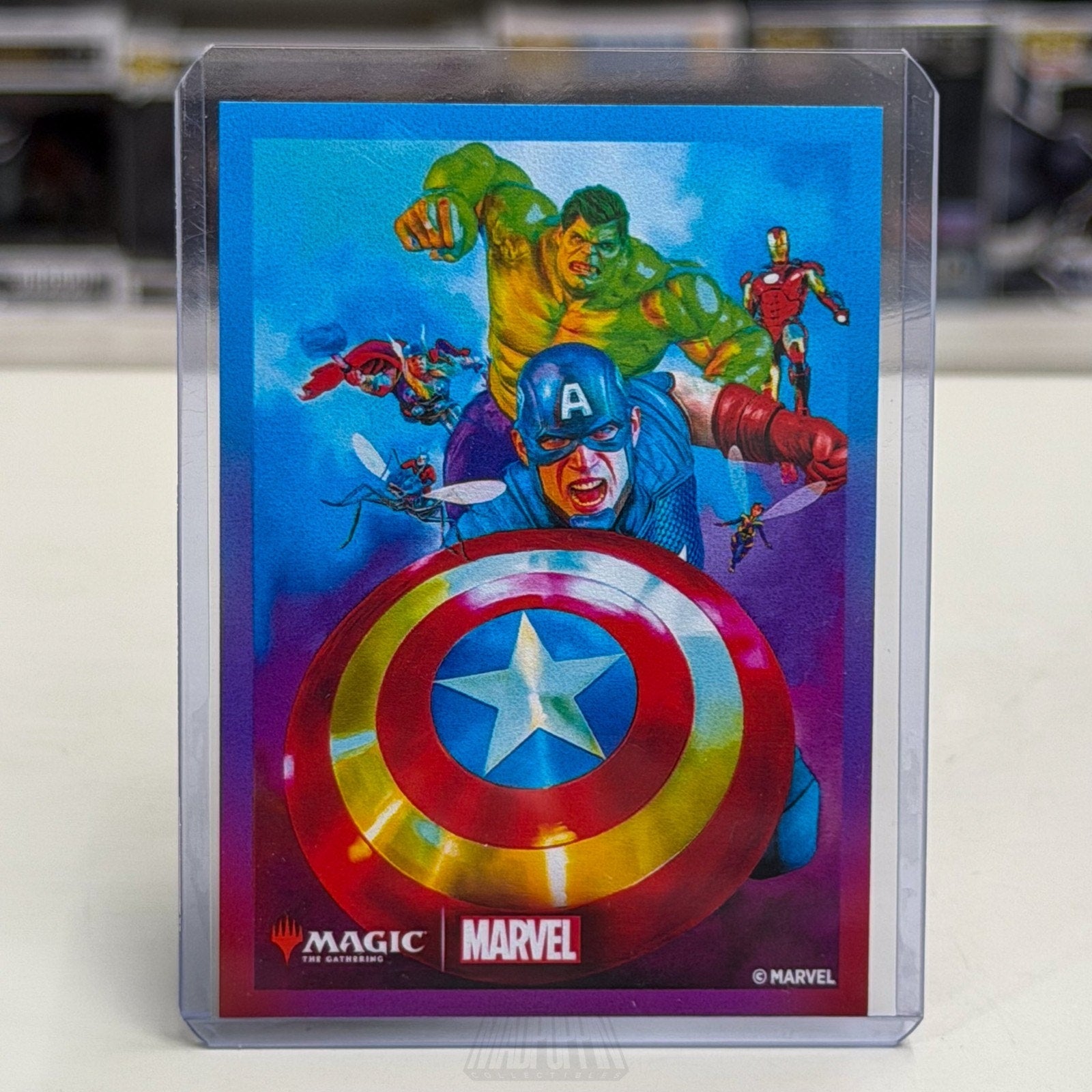 D23 Disney 2026 Magic Gathering Marvel Shuri Shiny Playmat & Promo Card MTG Game