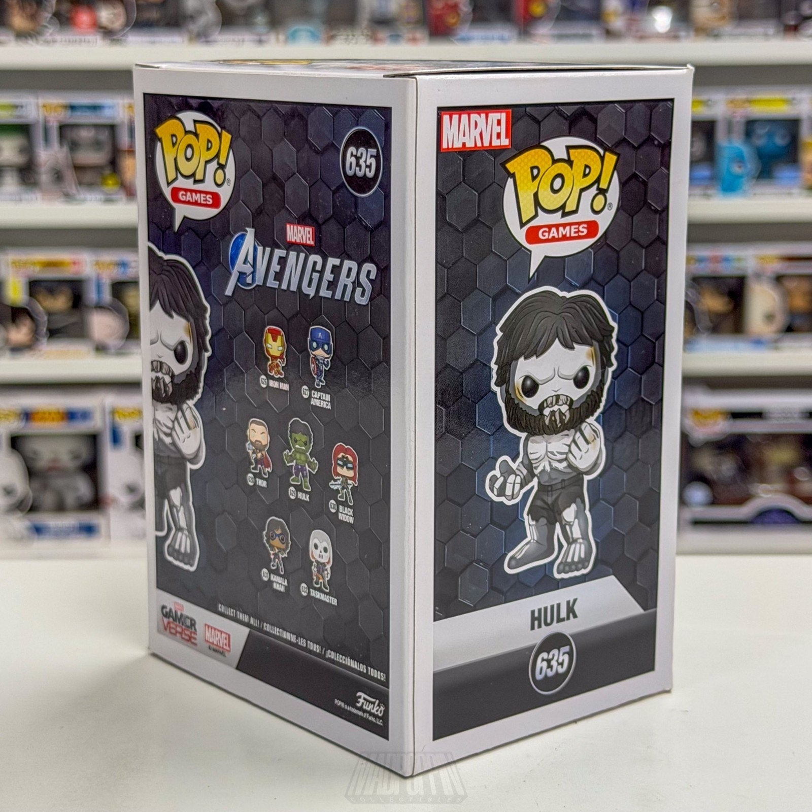 Funko Pop Marvel Gamerverse Avengers Hulk Skeleton Walmart 635 Toy Vinyl Figure